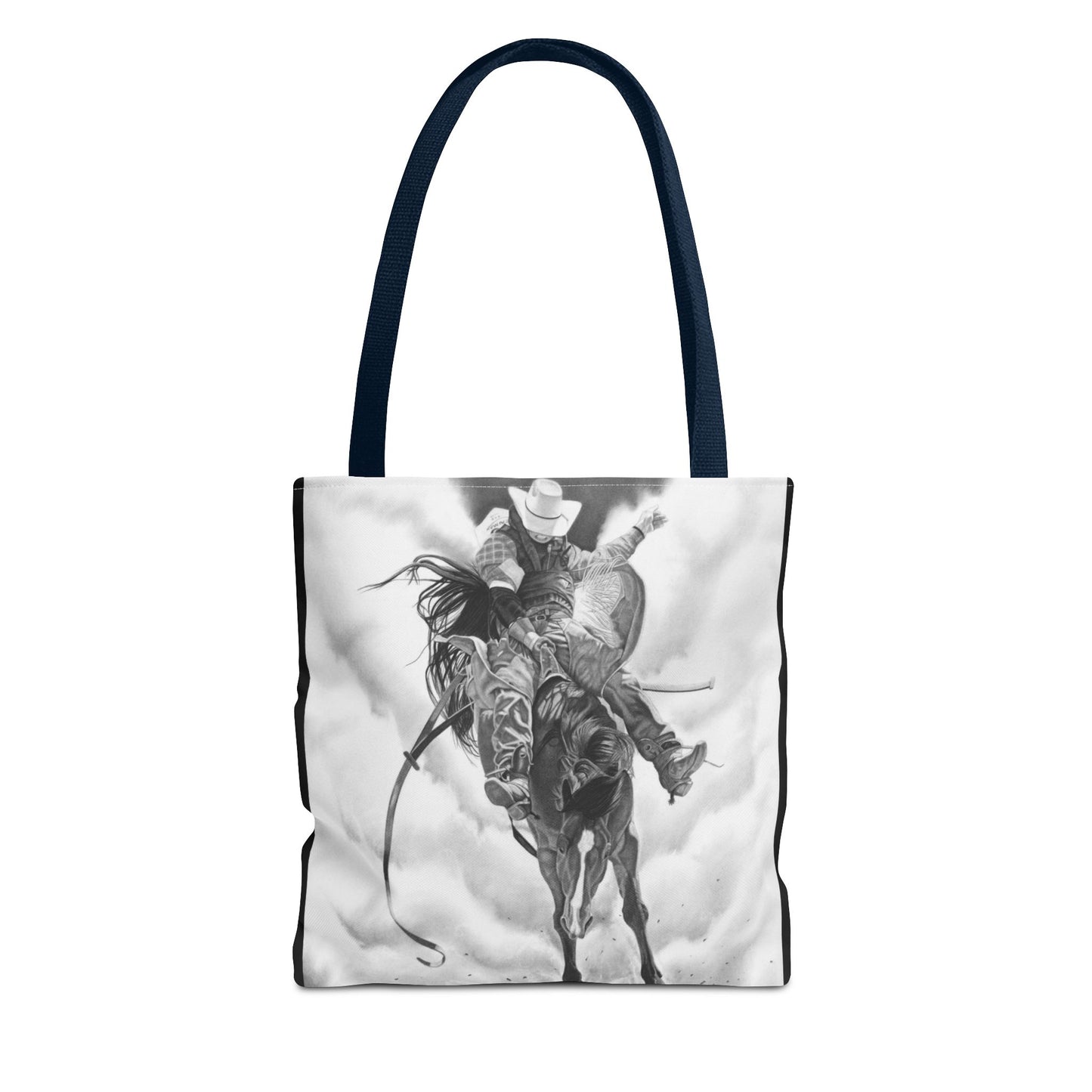 "Storm a Brewing"  Tote Bag, Western Style Shopping Tote, Equestrian Gift, Farmhouse Decor, Horse Lover Accessory