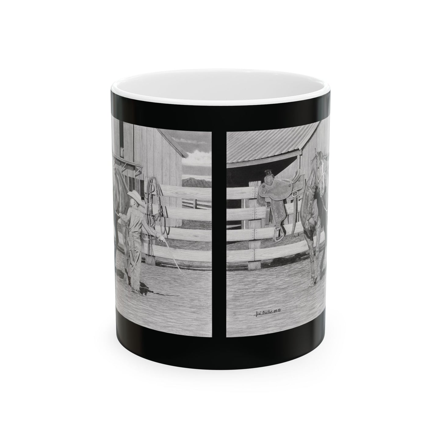 Coffee Mug, western style