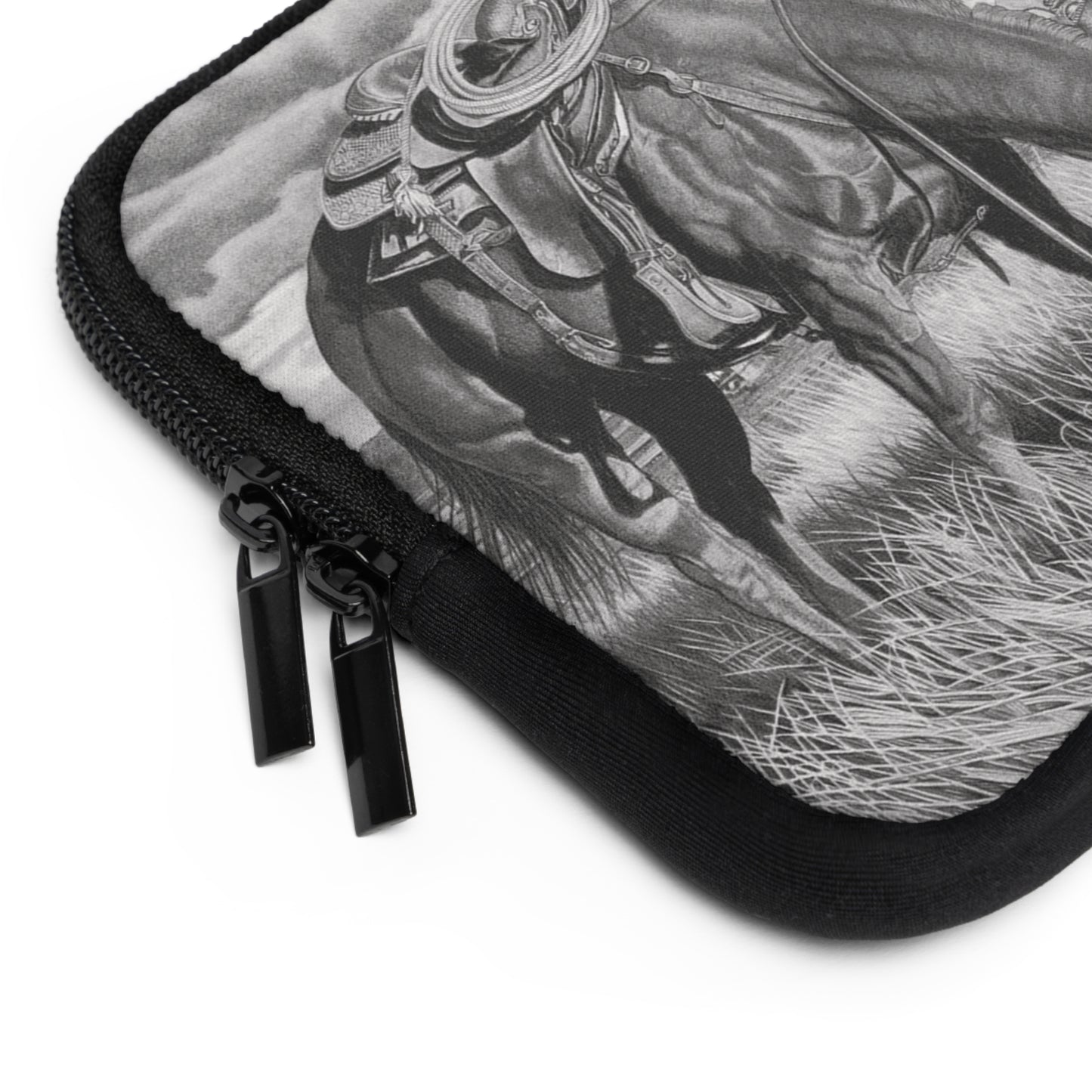 Young Cowboy Dream, Cowboy Laptop Sleeve, Unique Gift for Ranch Lovers, Rodeo Accessories, Durable Tech Cover