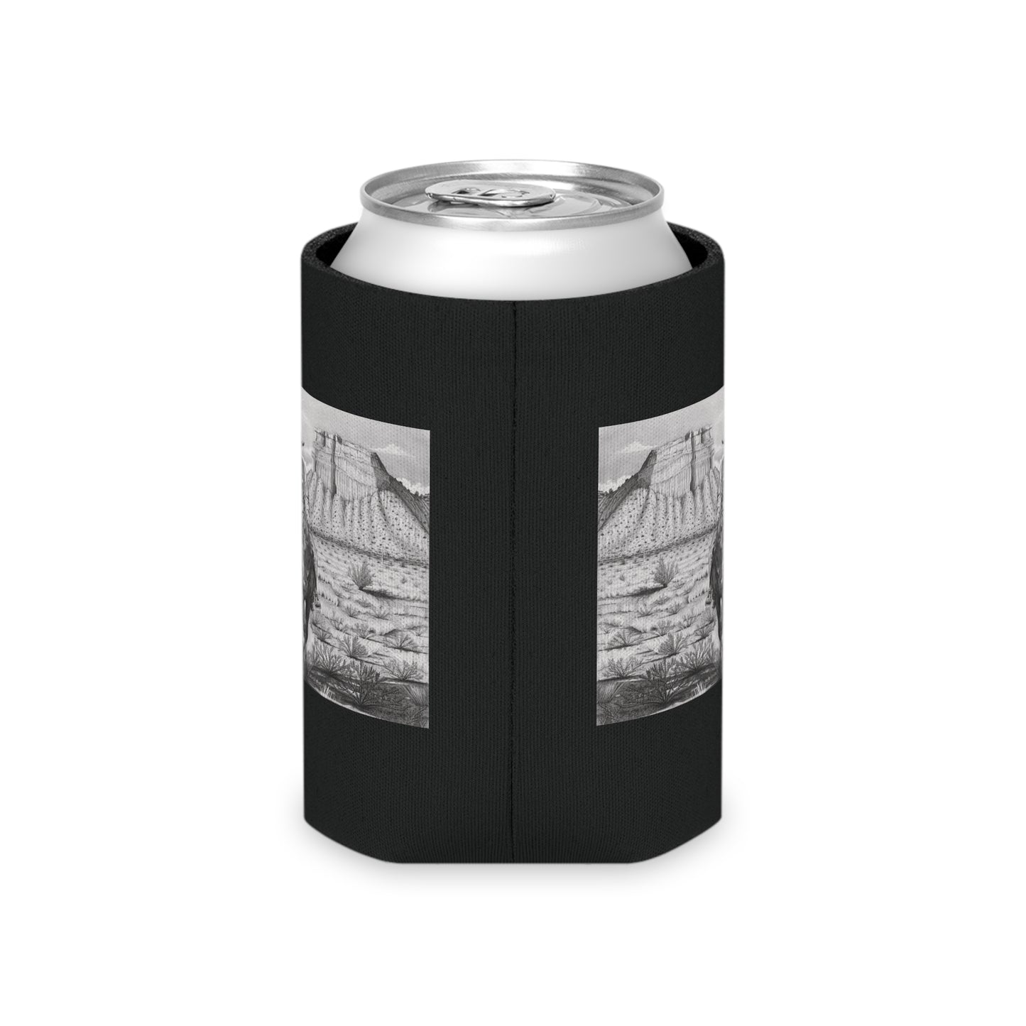 Can Cooler, Western Beverage Sleeve, Outdoor Party Gear, Country-Themed Drink Holder, Ideal for BBQs & Tailgates