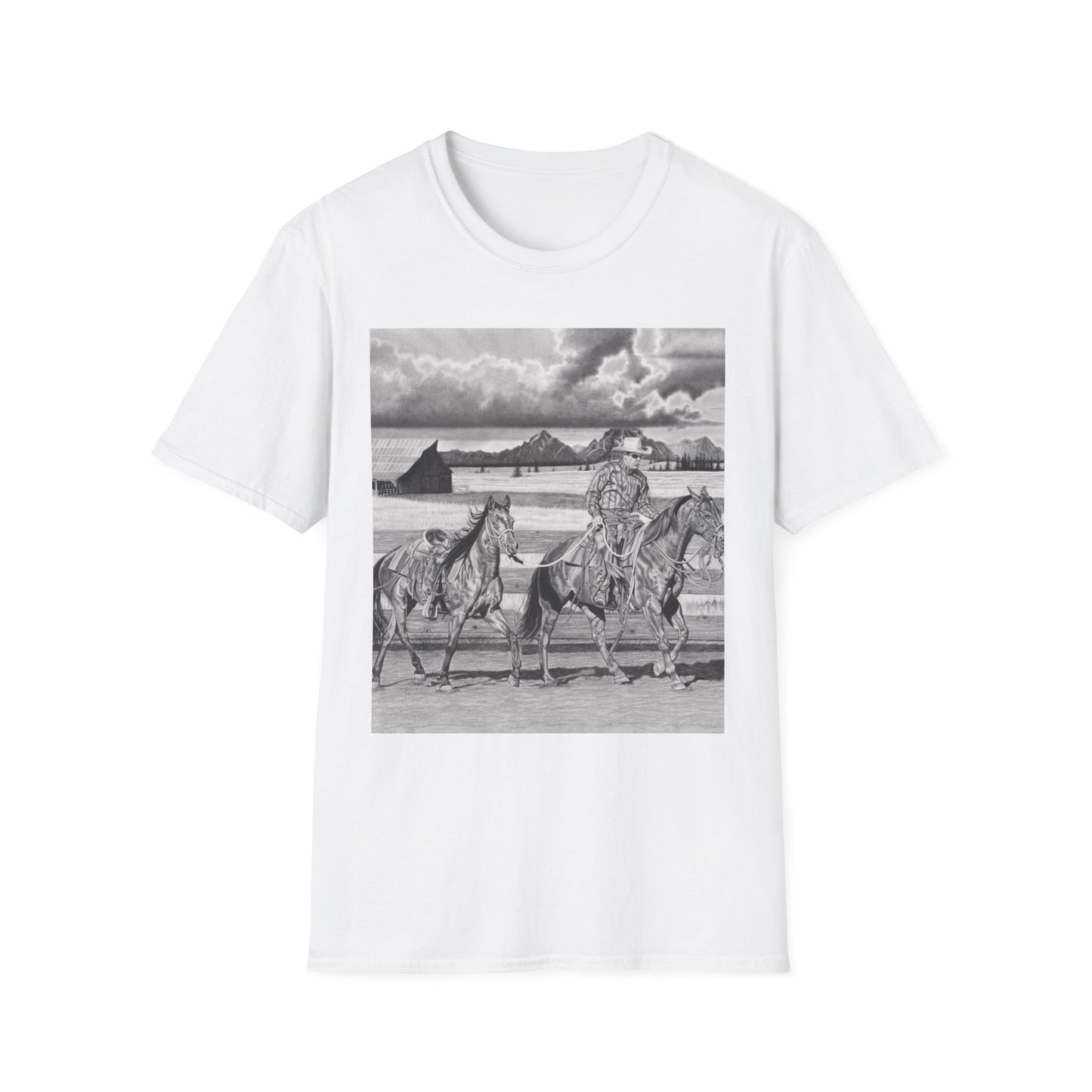 "The Gift Named Storm"   Western Art T-Shirt