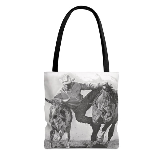 "Cowboy Life #1 " Tote Bag, Western Style Shopping Tote, Equestrian Gift, Farmhouse Decor, Horse Lover Accessory