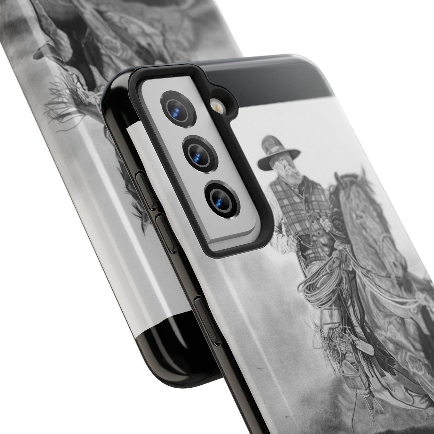Phone Cases, Cowboy Design, Tough Protection, Gift for Him, Ranch Decor, Durable Style