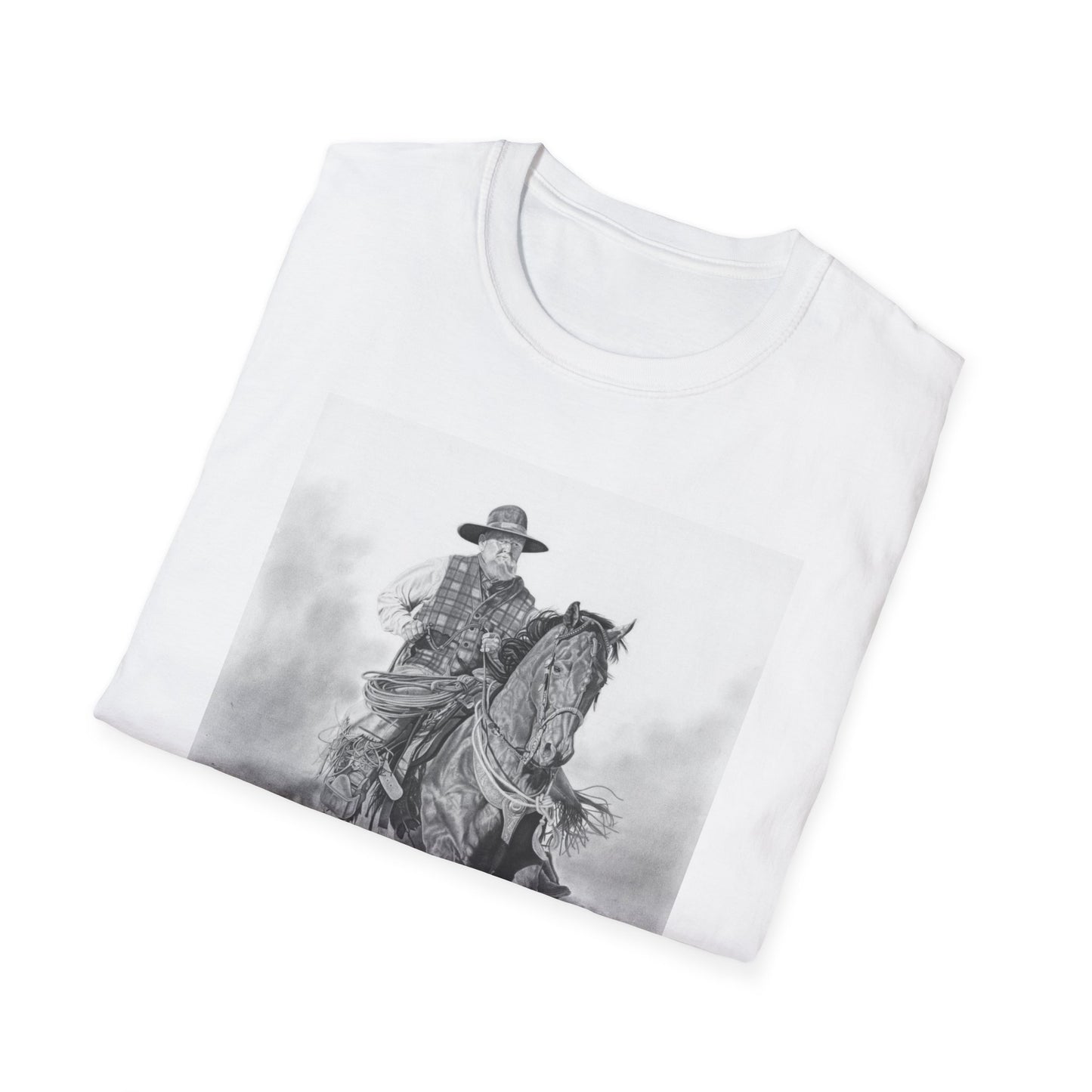 "Trouble Up Ahead" Western Style T-Shirt