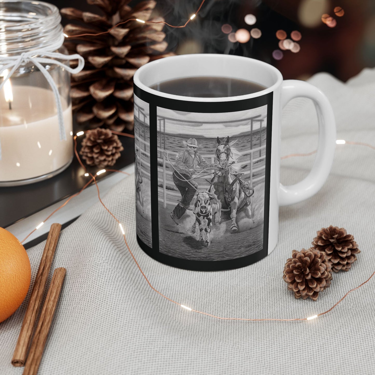 Coffee Mug, western style