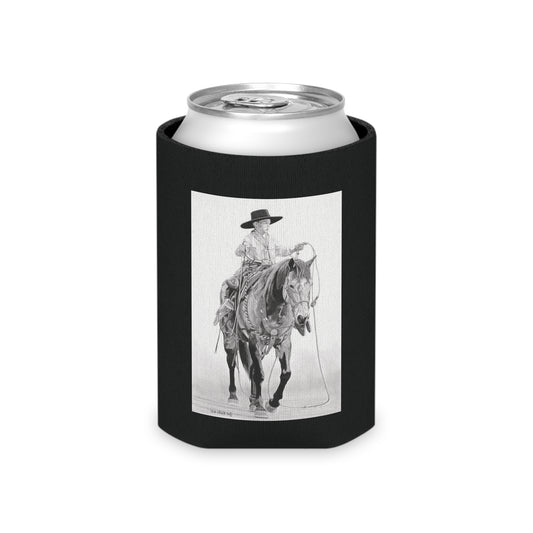 'Young Cowboy'  Rustic Cowboy Can Cooler, Western Beverage Sleeve, Outdoor Party Gear, Country-Themed Drink Holder, Ideal for BBQs & Tailgates