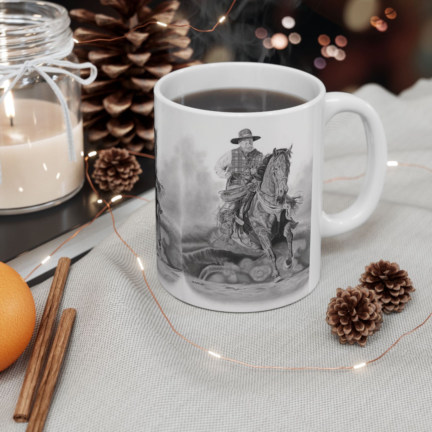 Coffee Mug, western style
