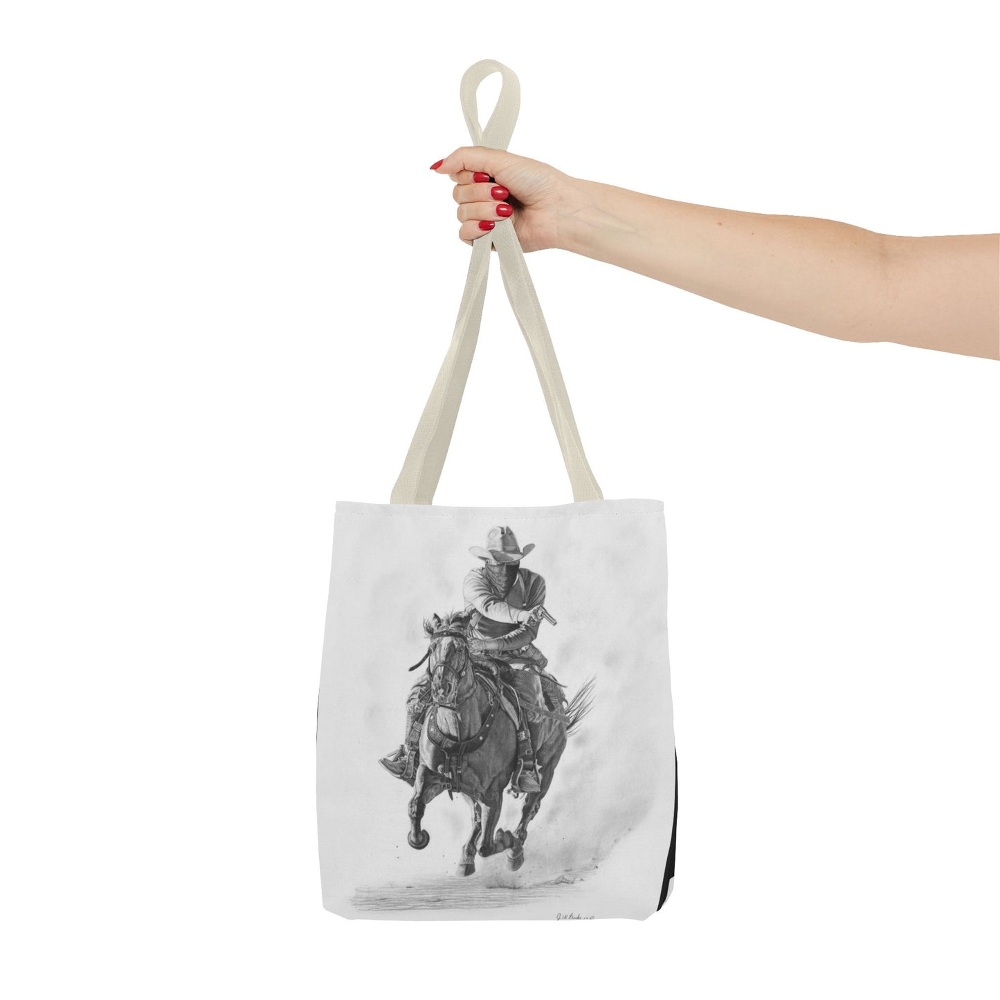 "Bandit " Tote Bag, Western Style Shopping Tote, Equestrian Gift, Farmhouse Decor, Horse Lover Accessory