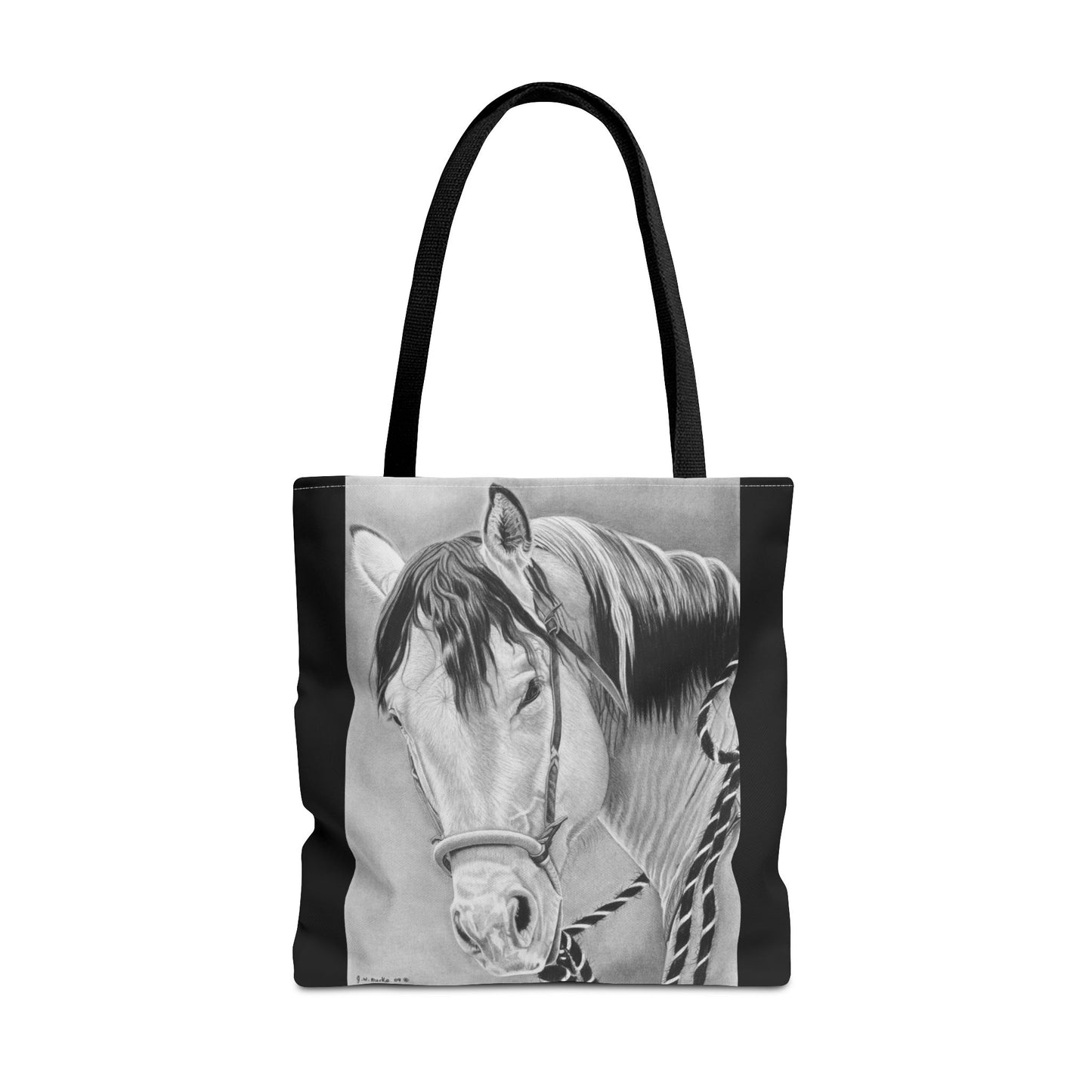 Tote Bag, Western Style Shopping Tote, Equestrian Gift, Farmhouse Decor, Horse Lover Accessory