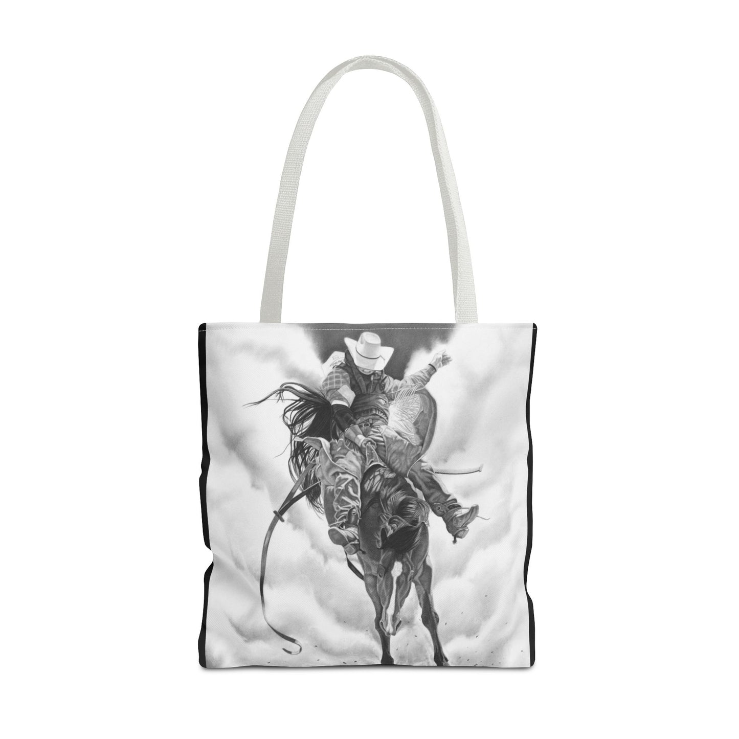 "Storm a Brewing"  Tote Bag, Western Style Shopping Tote, Equestrian Gift, Farmhouse Decor, Horse Lover Accessory