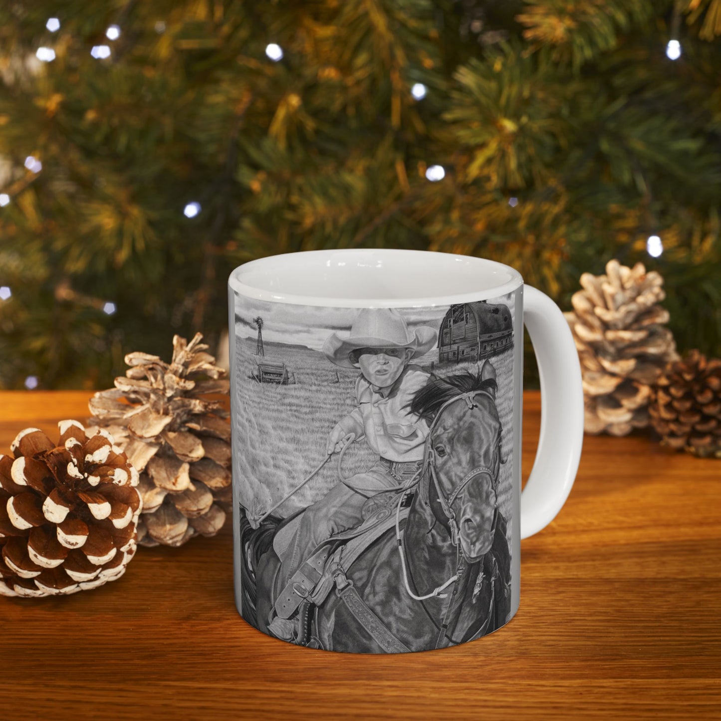 Coffee Mug, western style