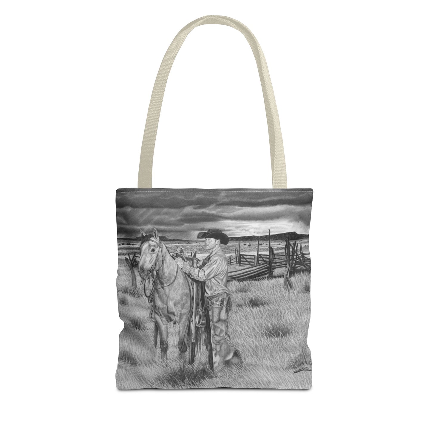Western Art Tote Bag