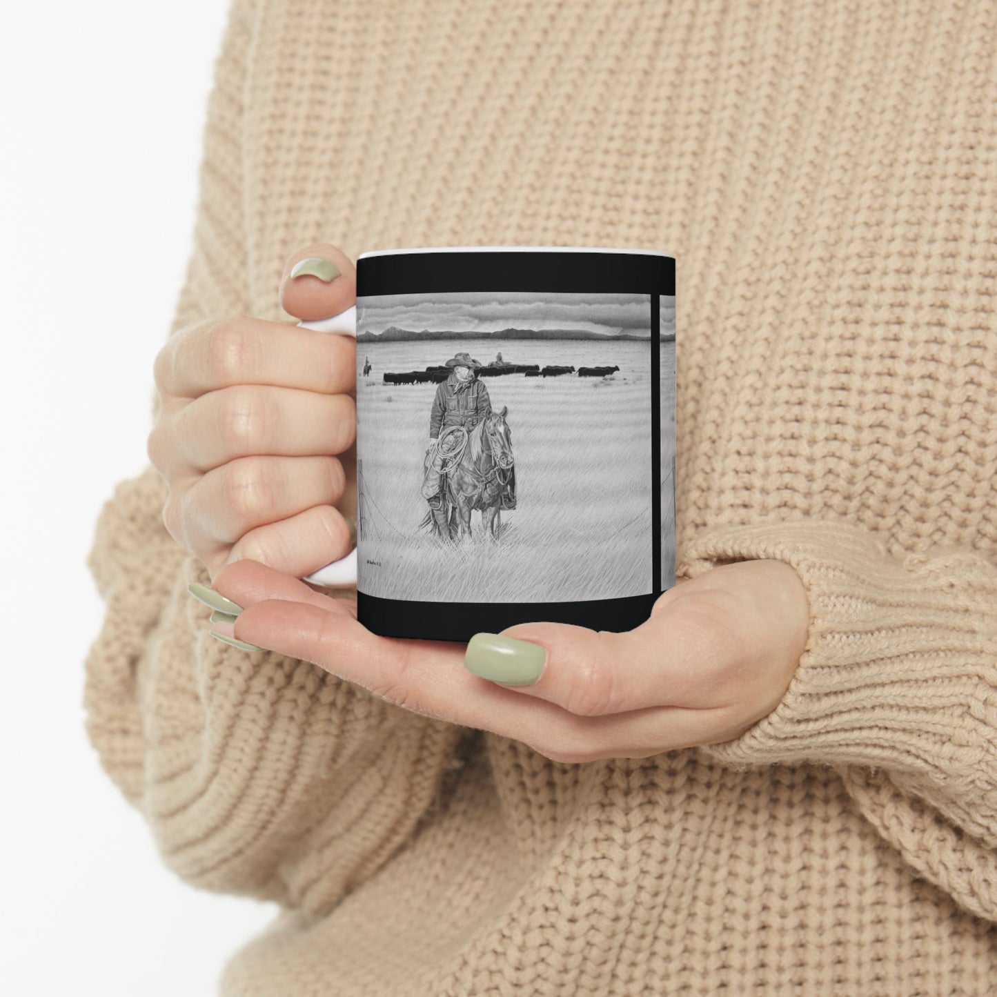 Coffee Mug, western style