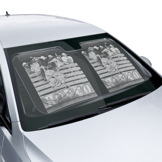 Car Sunshade, Western Art, Auto Sunshade