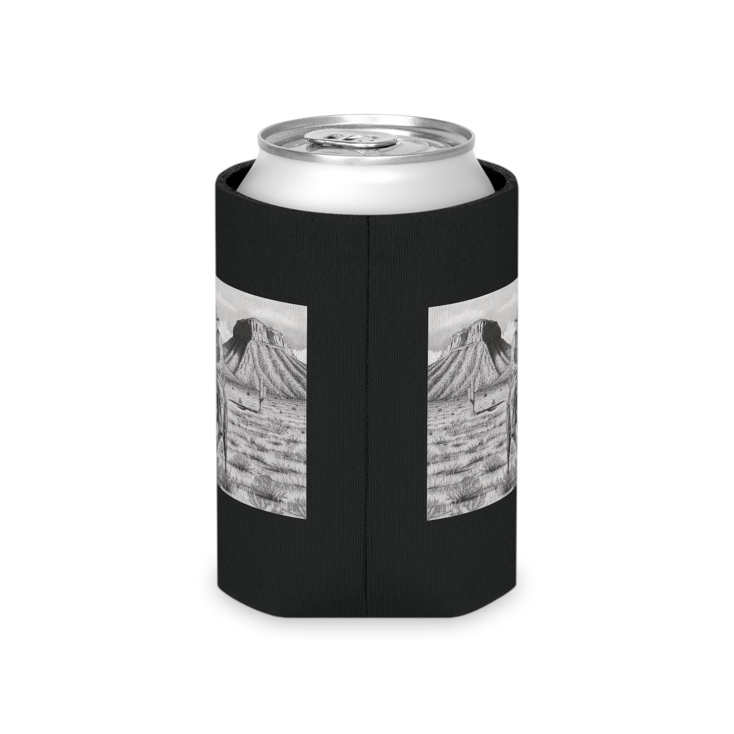 Can Cooler, Western Beverage Sleeve, Outdoor Party Gear, Country-Themed Drink Holder, Ideal for BBQs & Tailgates