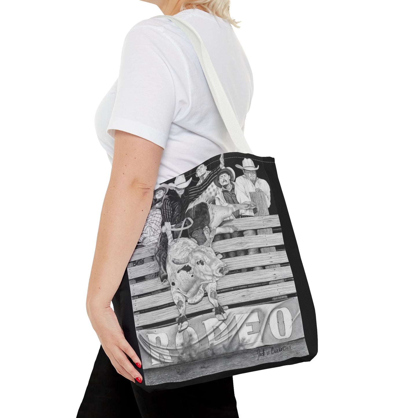 Tote Bag, Western Style Shopping Tote, Equestrian Gift, Farmhouse Decor, Horse Lover Accessory