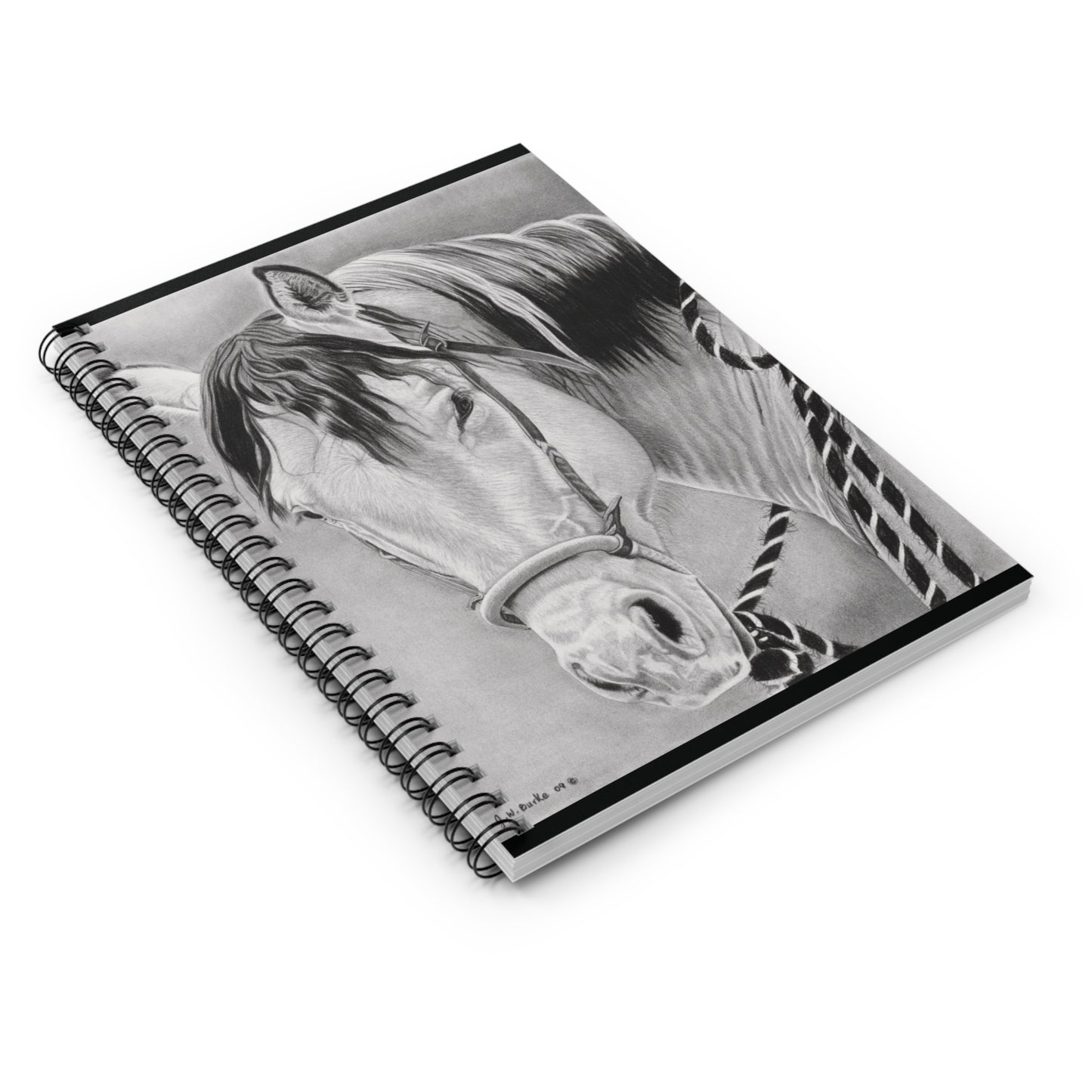 "Watcha  lookin at"  Espiral Notebook - Capturing the Spirit of the West, Journal for Equestrian Lovers, Western Art Gift, Cowpoke Writing Pad, [...]
