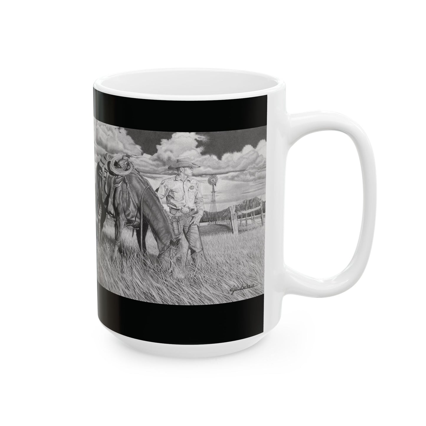 Young Cowboy Dreams Coffe Mug