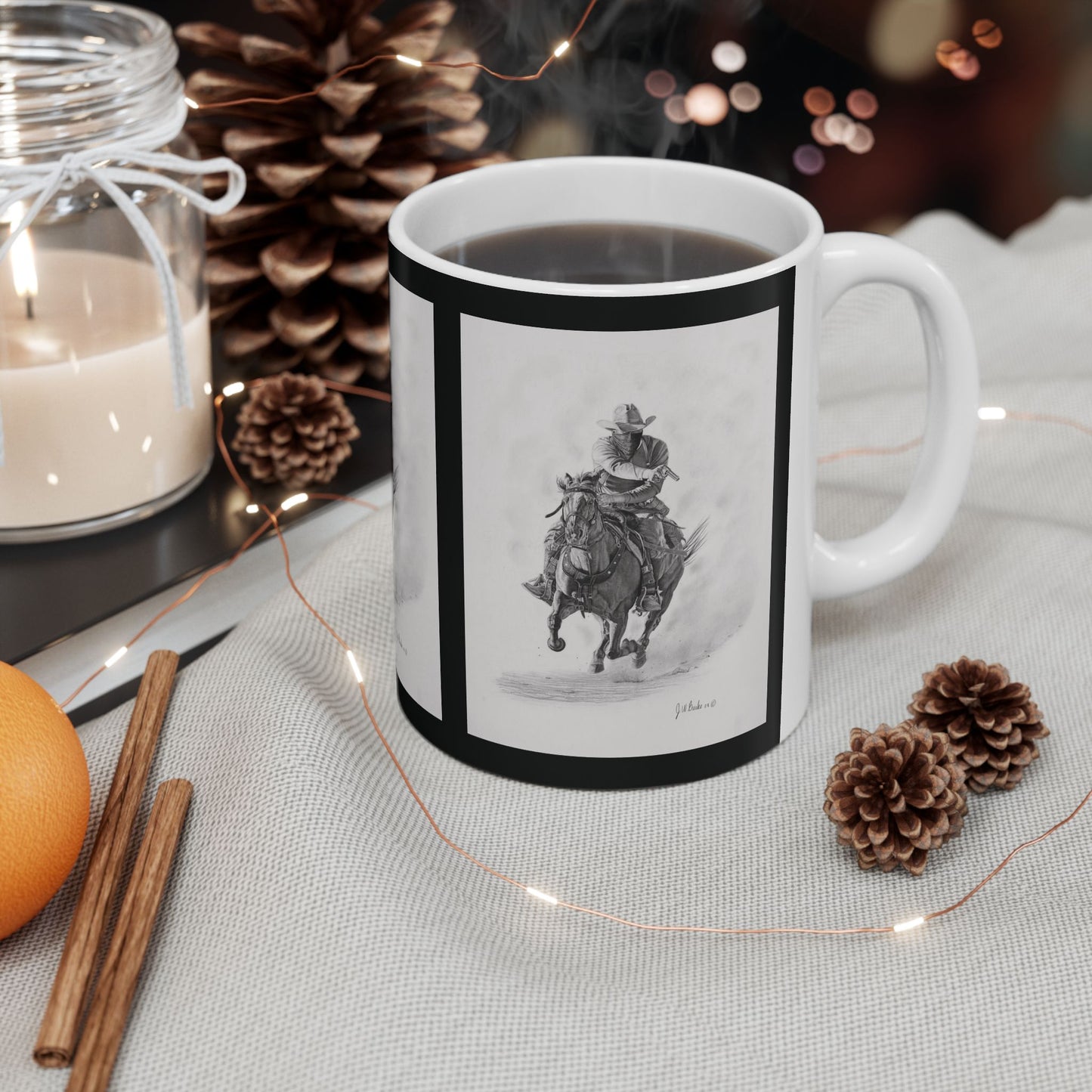 Coffee Mug, western style