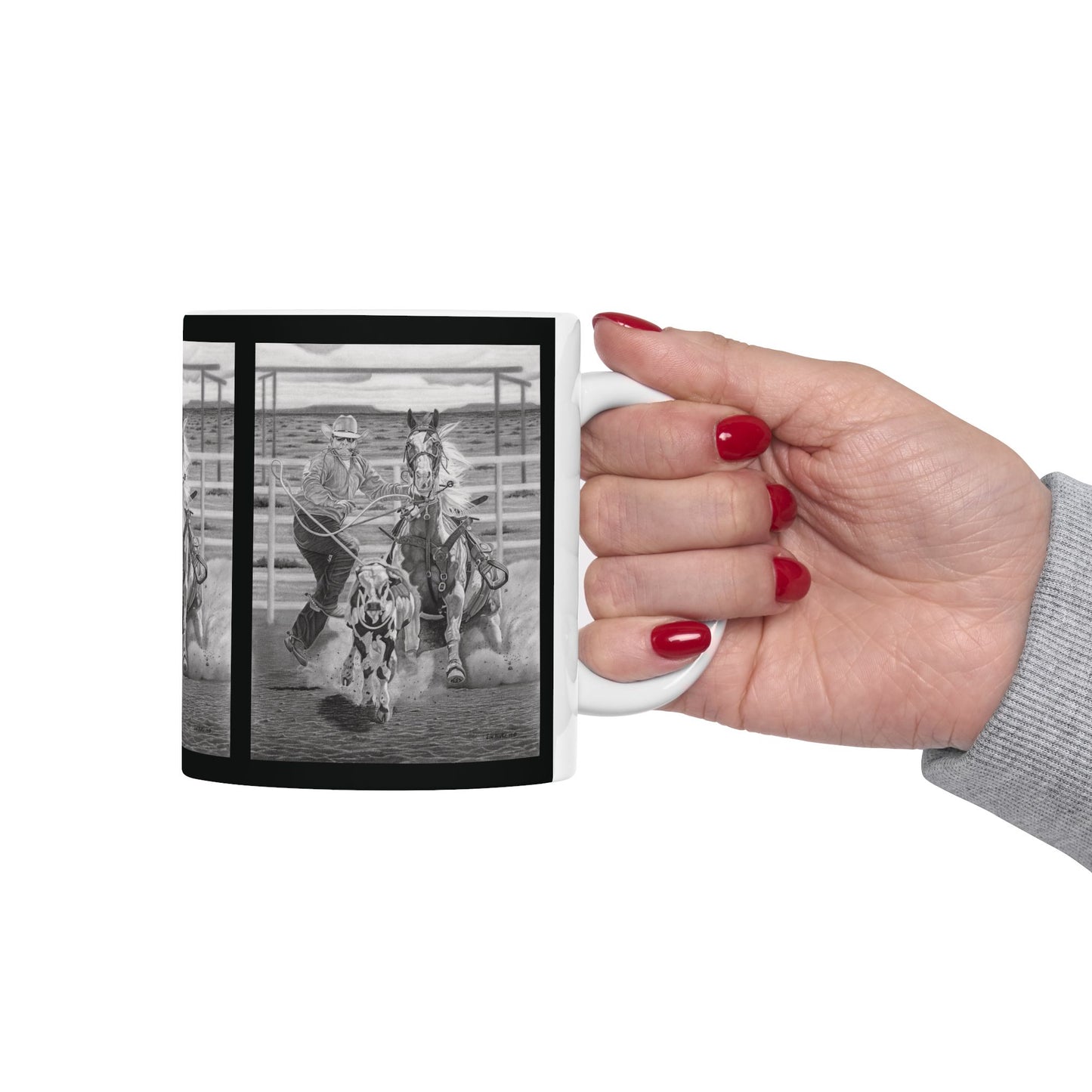 Coffee Mug, western style