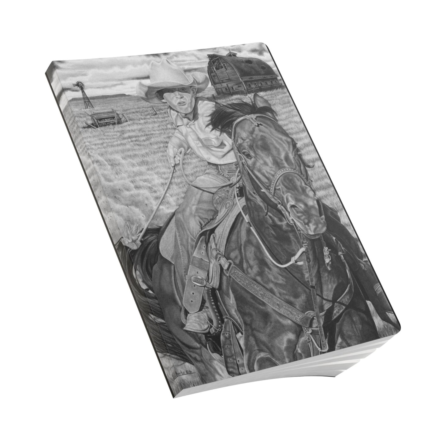 Softcover Journal, Notebook for Writing, Artistic Gift, Travel Journal, Eco-Friendly Stationery, Unique Artwork