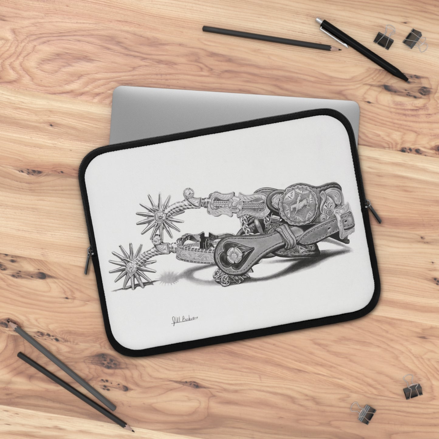 Laptop Sleeve, western style, Rodeo Accessories, Durable Tech Cover