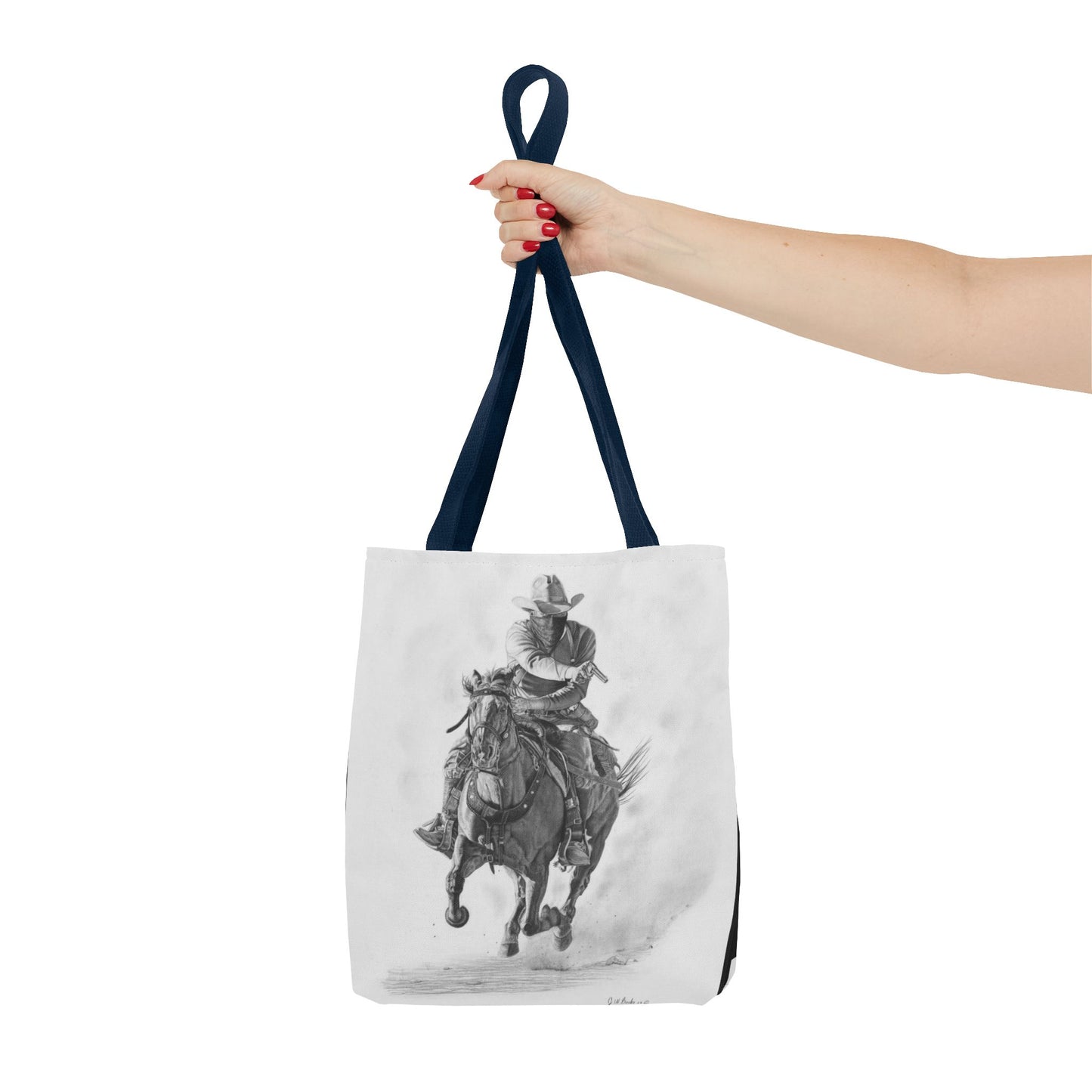 "Bandit " Tote Bag, Western Style Shopping Tote, Equestrian Gift, Farmhouse Decor, Horse Lover Accessory