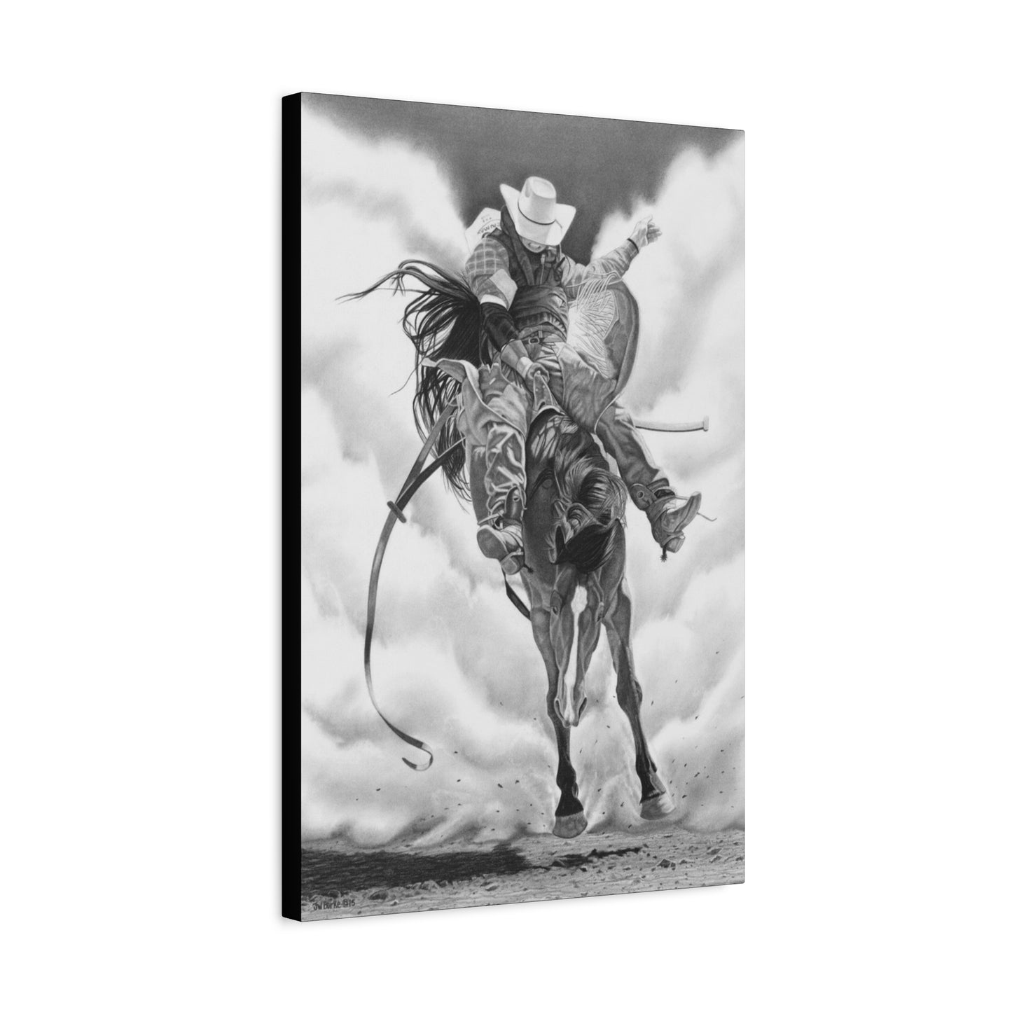 Art on canvas, western style, farmhouse