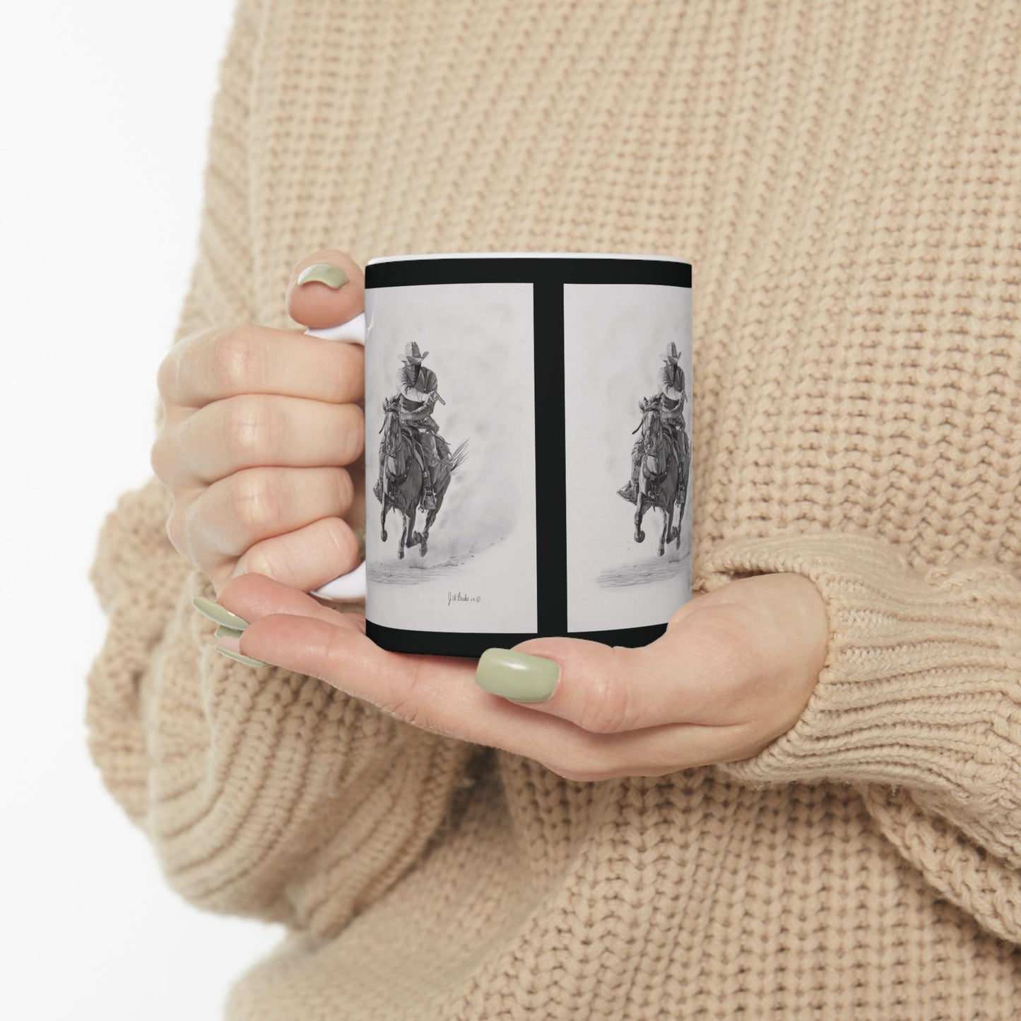 Coffee Mug, western style