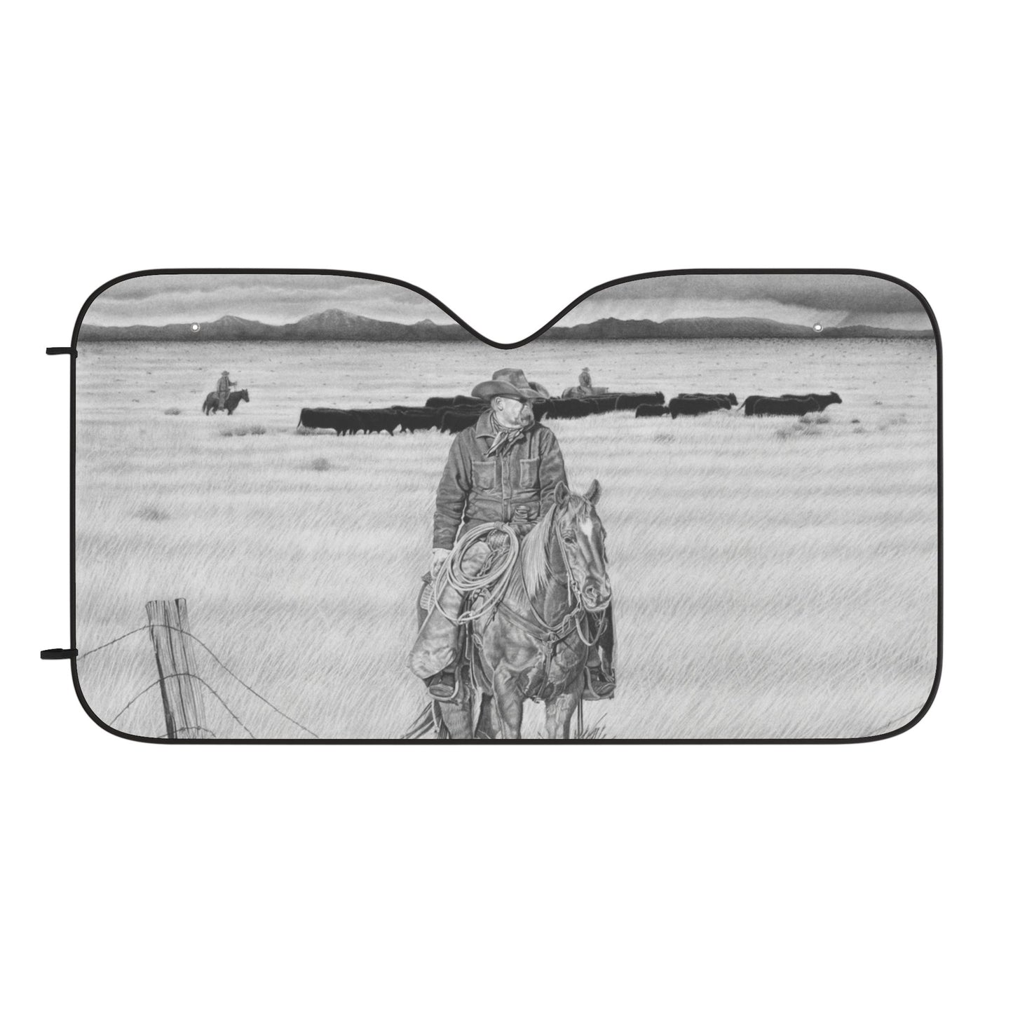 Car Sunshade Western style Windshield Protector