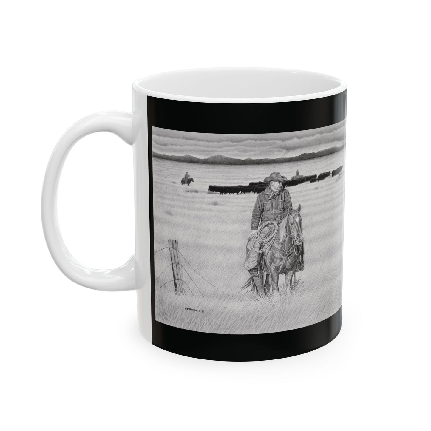 Coffee Mug, western style