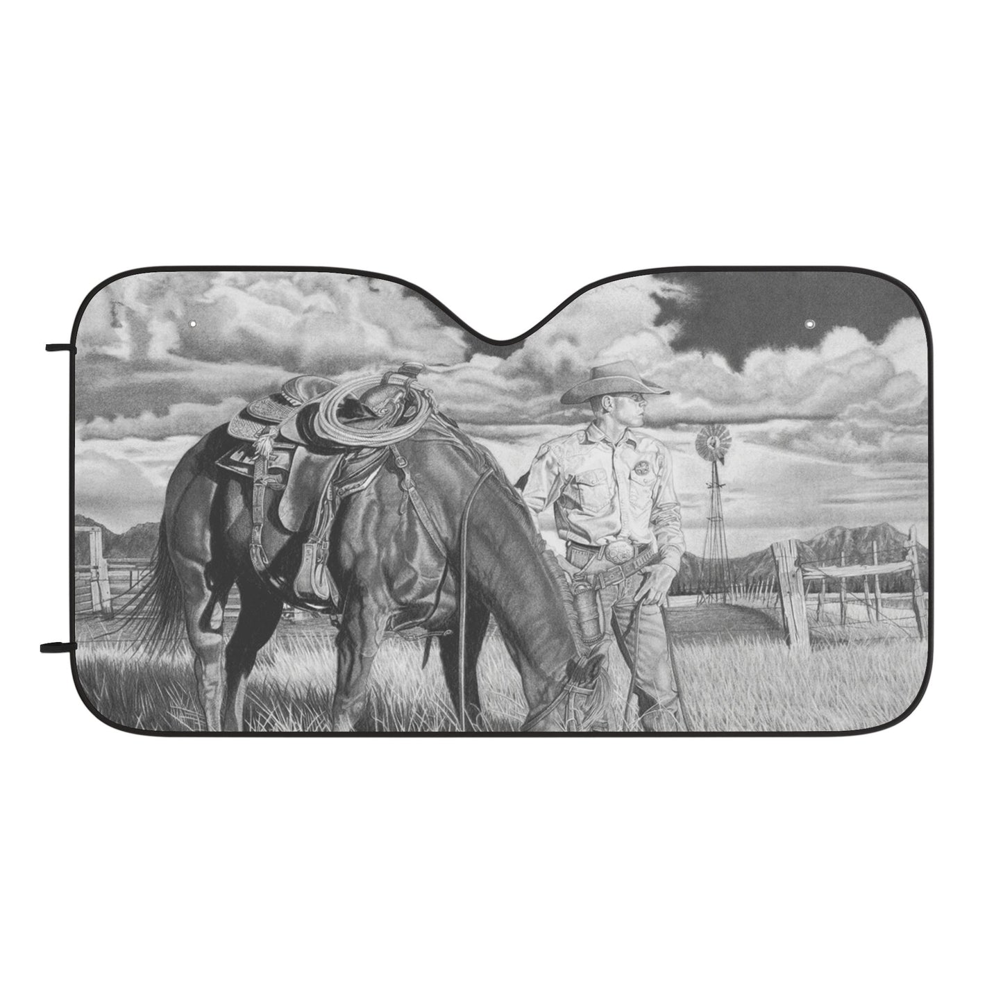 Car Sun Shade Western style Auto Sunshade
