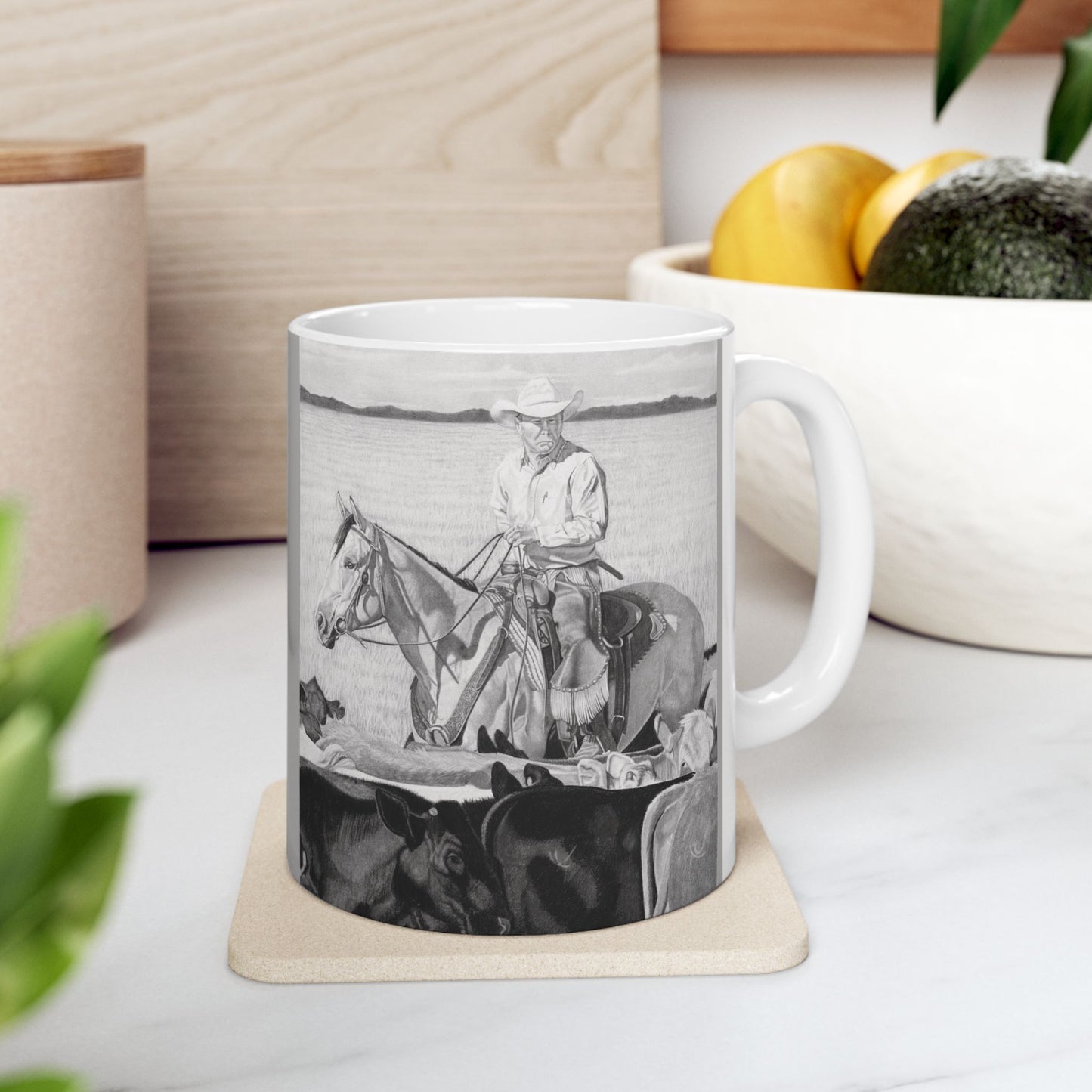 Coffee Mug, western art