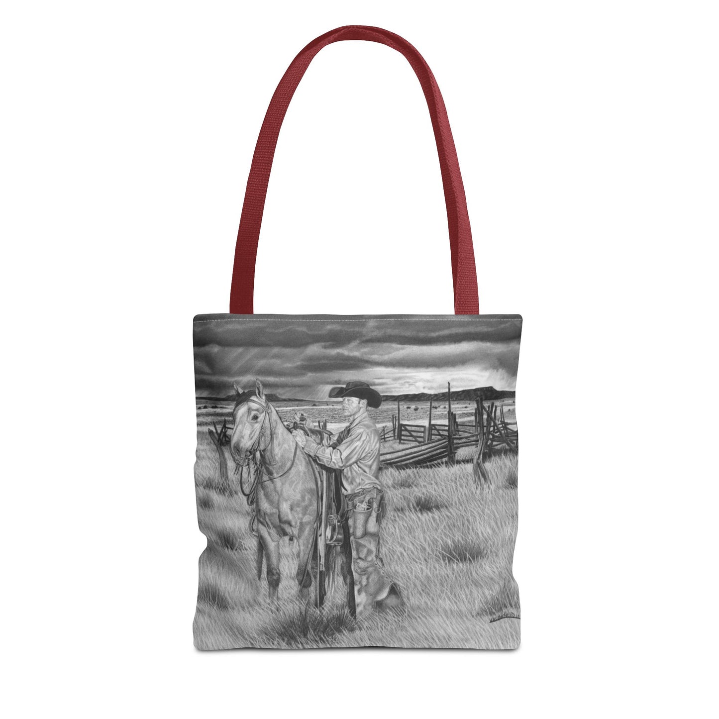 Western Art Tote Bag