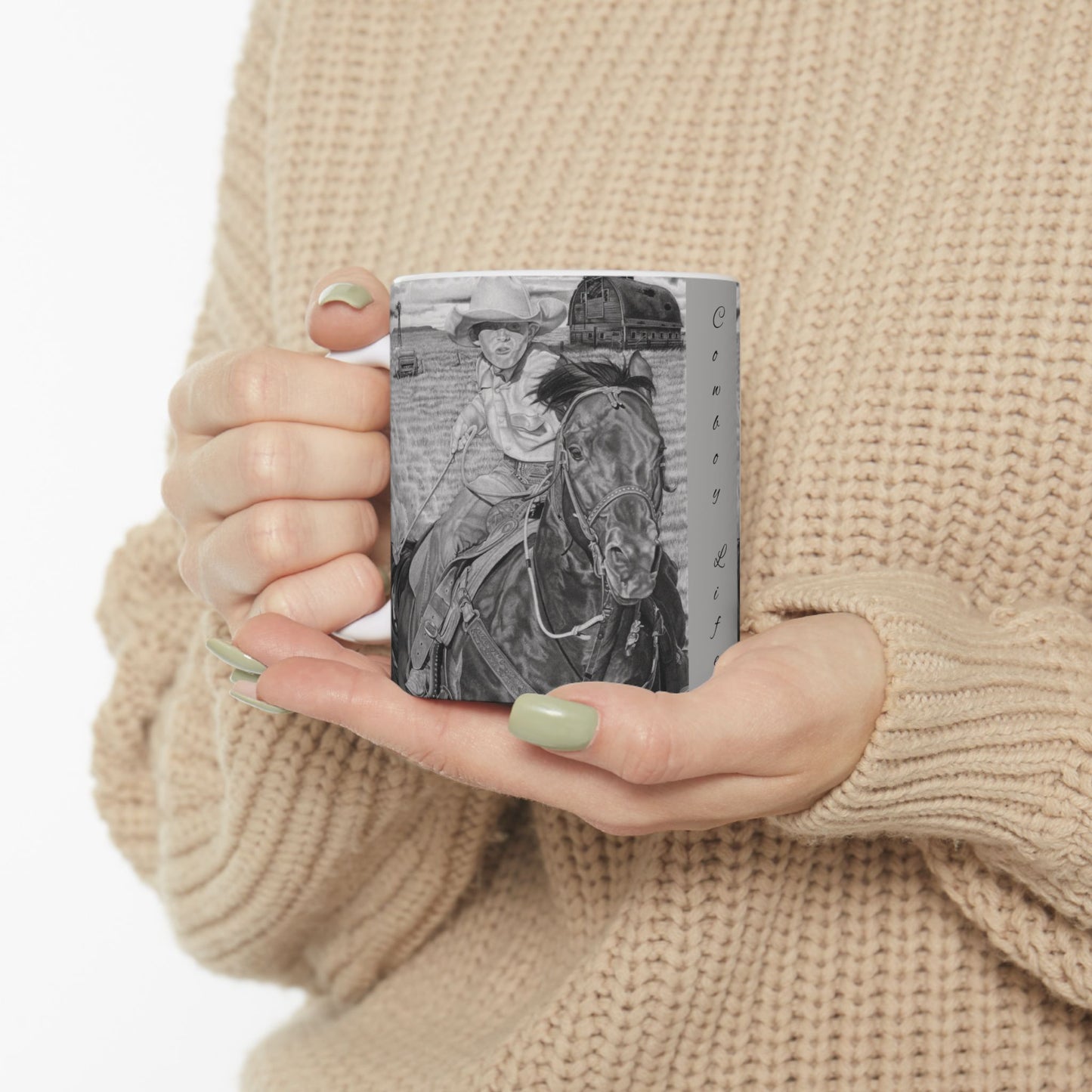 Coffee Mug, western style