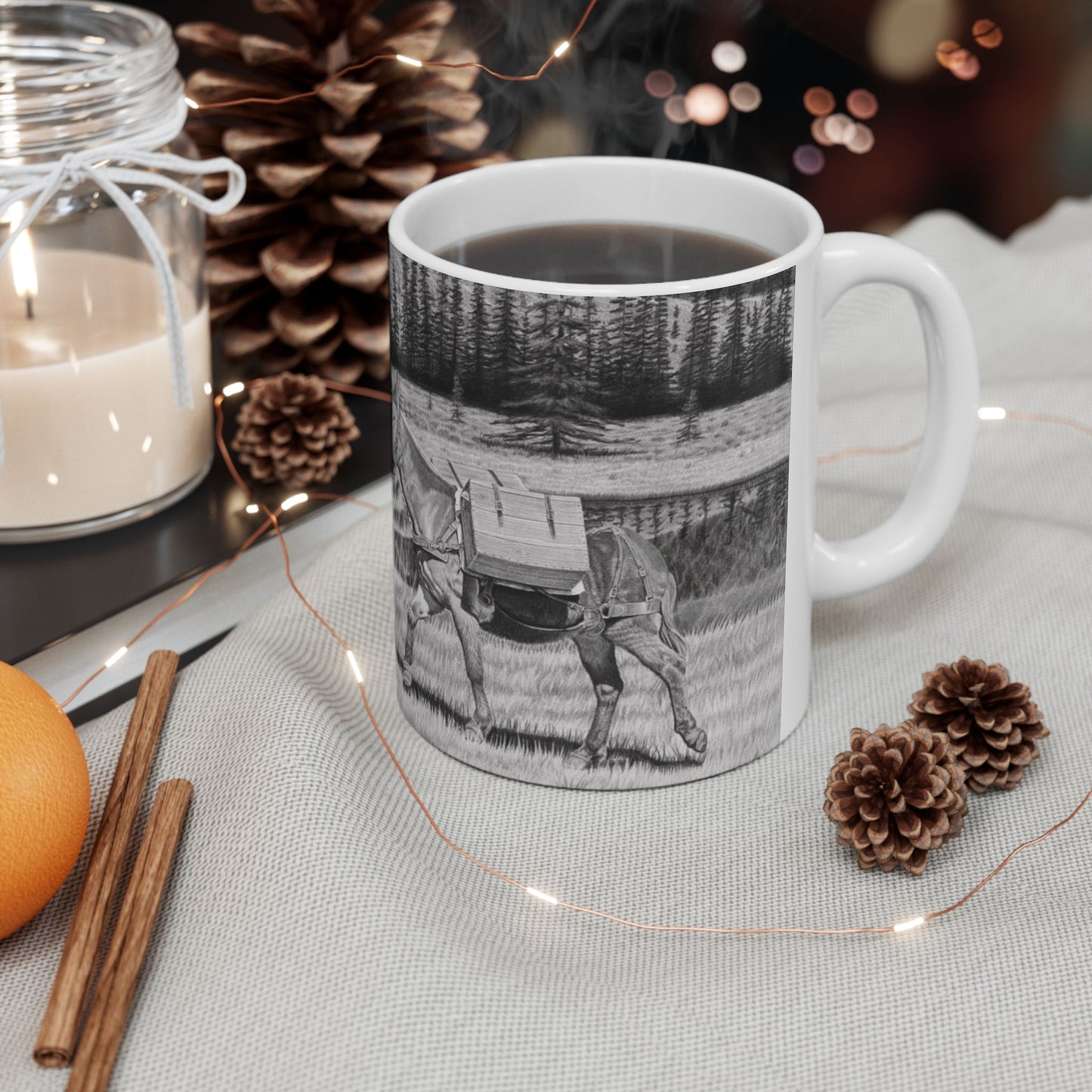 Coffee mug, western style