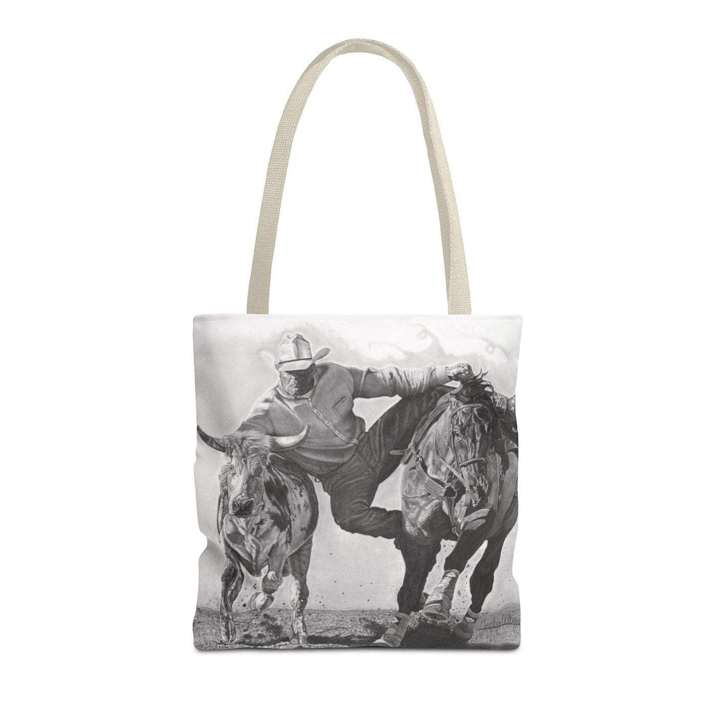 "Cowboy Life #1 " Tote Bag, Western Style Shopping Tote, Equestrian Gift, Farmhouse Decor, Horse Lover Accessory