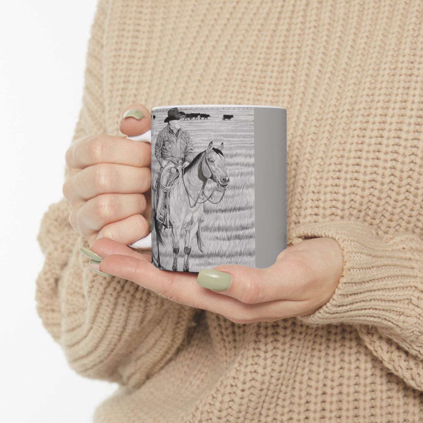 Coffee Mug, western style