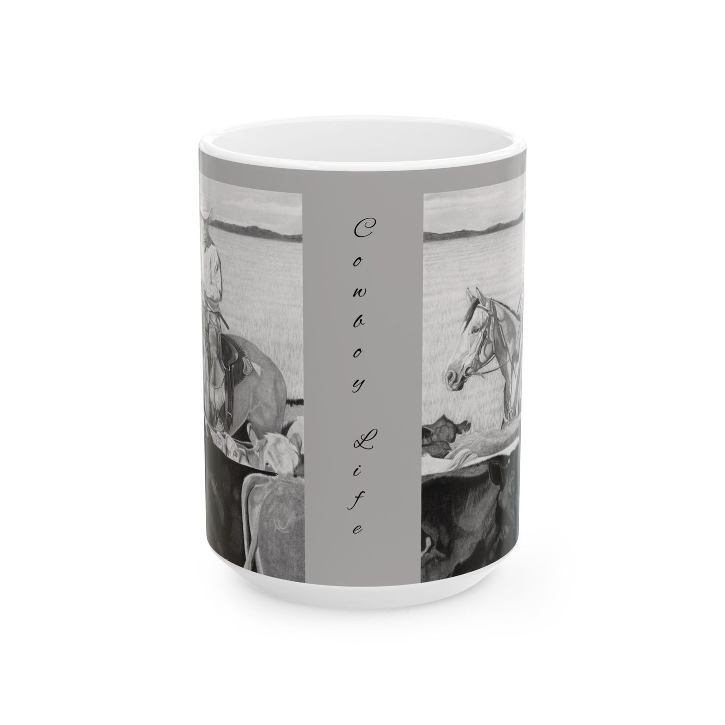 Coffee Mug, western art