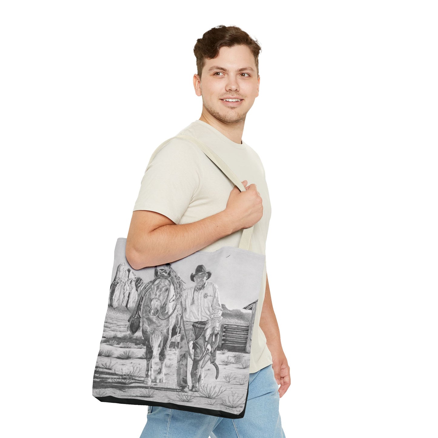 Western Art Tote Bag