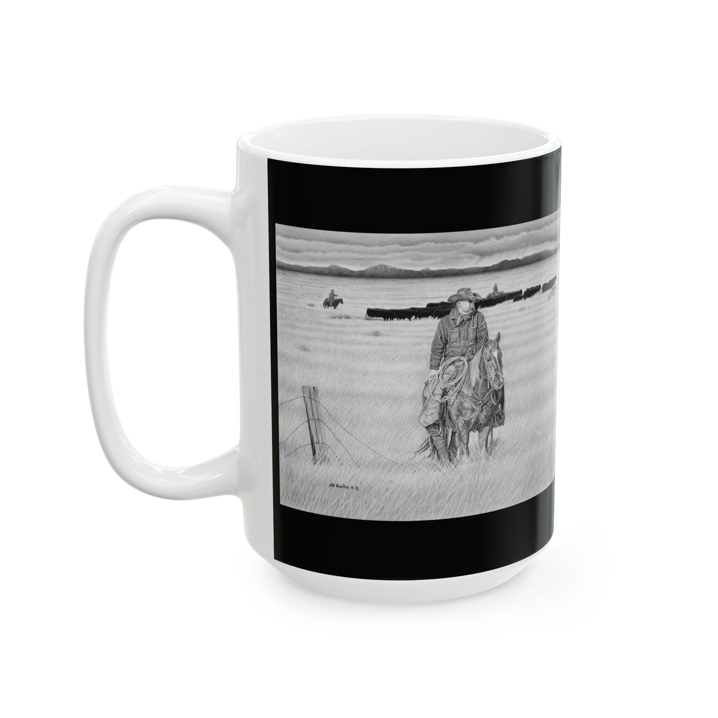 Coffee Mug, western style