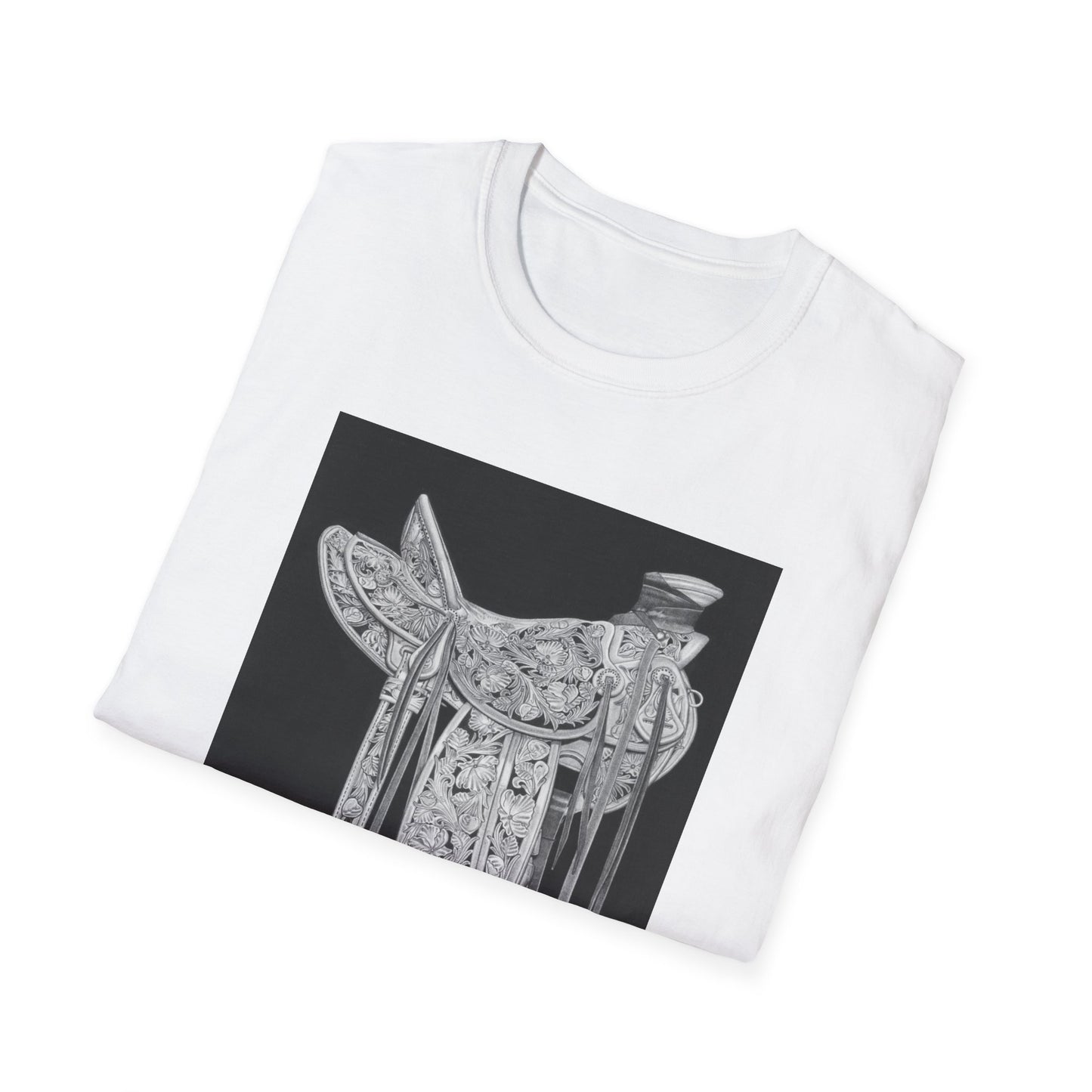 "New Saddle"  Western Art T-Shirt