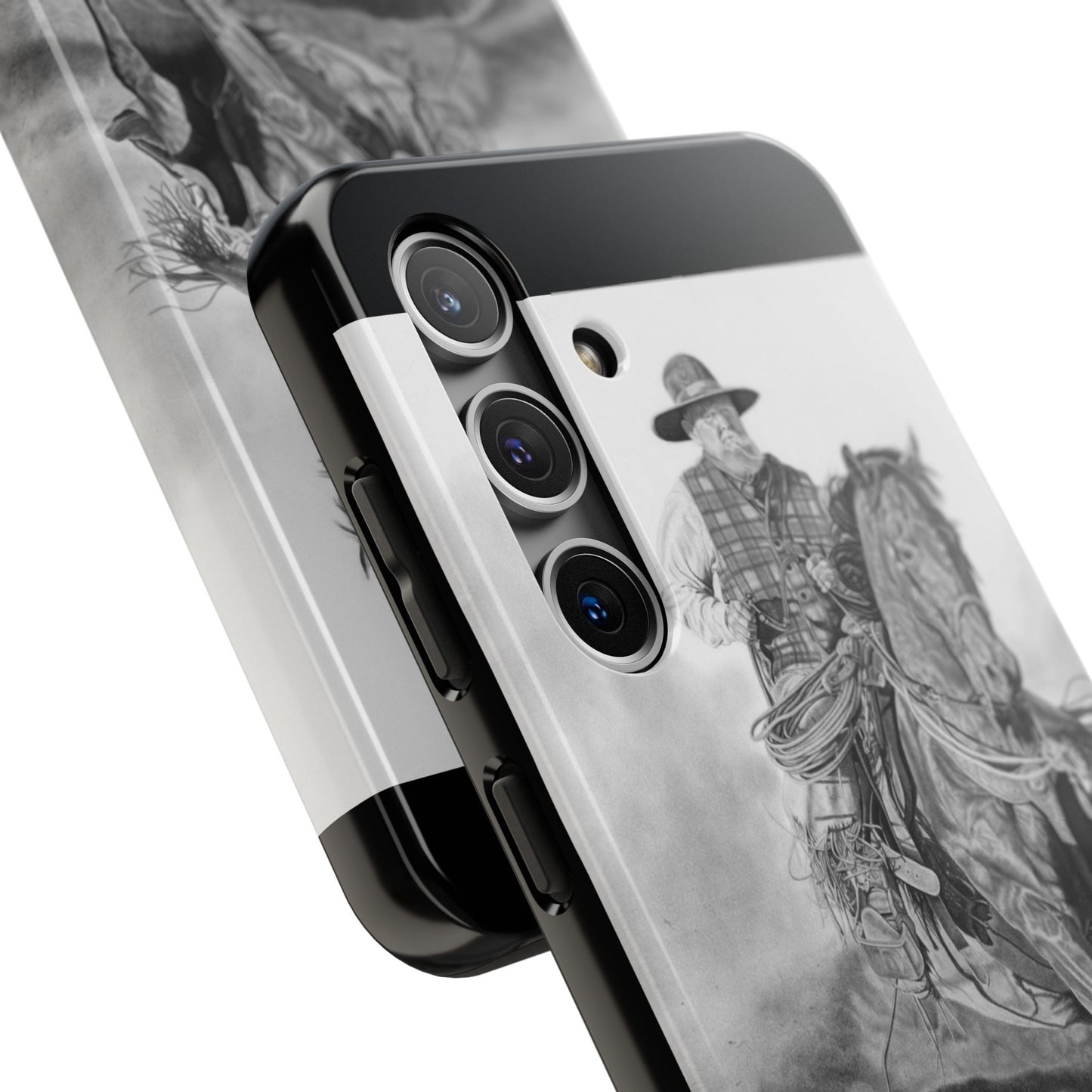 Phone Cases, Cowboy Design, Tough Protection, Gift for Him, Ranch Decor, Durable Style