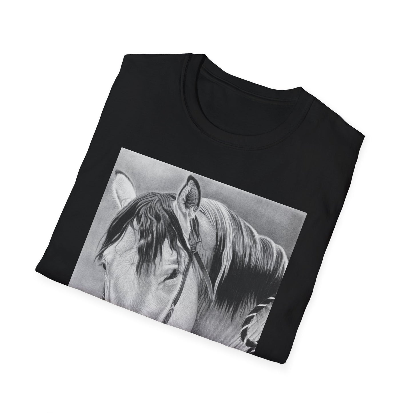 "Watcha lookin at" Western Horse Art T-Shirt