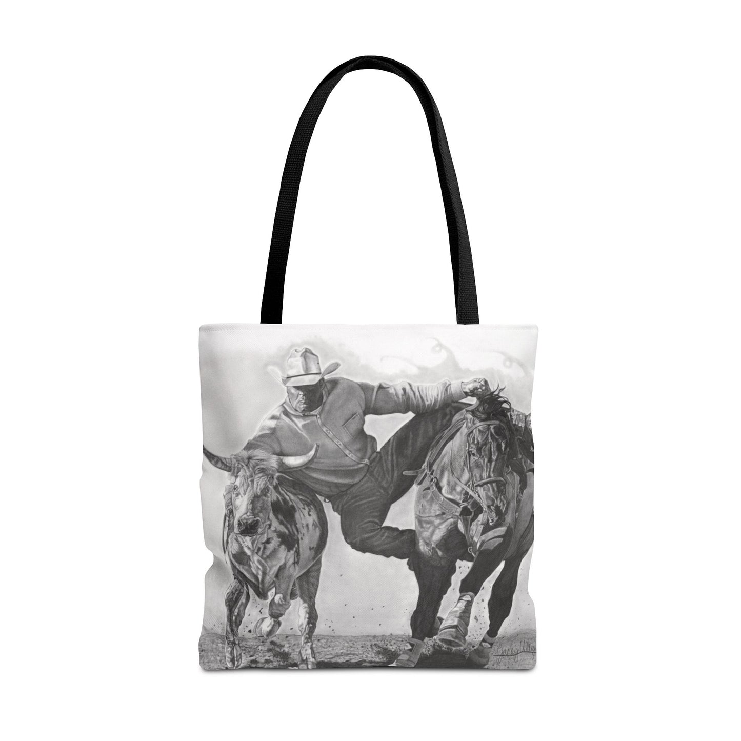 "Cowboy Life #1 " Tote Bag, Western Style Shopping Tote, Equestrian Gift, Farmhouse Decor, Horse Lover Accessory