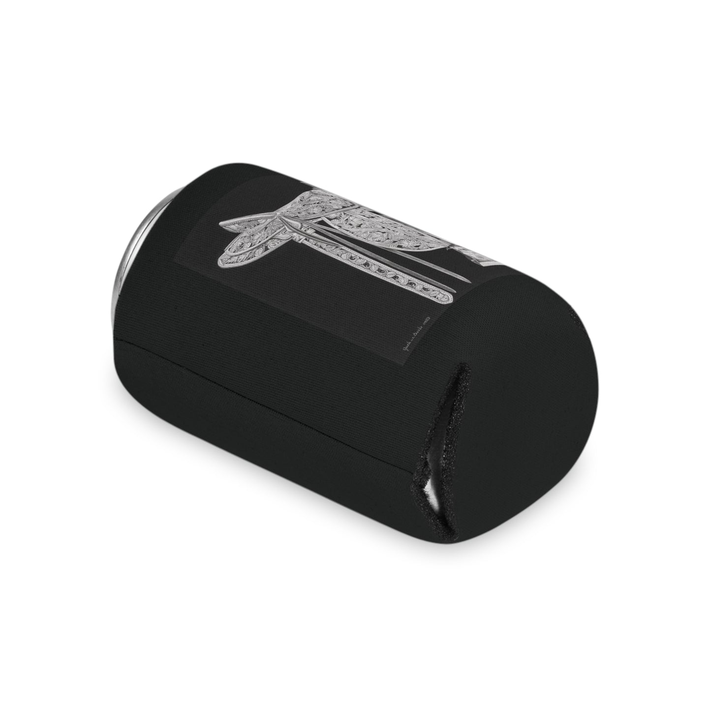 Can Cooler, Western Beverage Sleeve, Outdoor Party Gear, Country-Themed Drink Holder, Ideal for BBQs & Tailgates