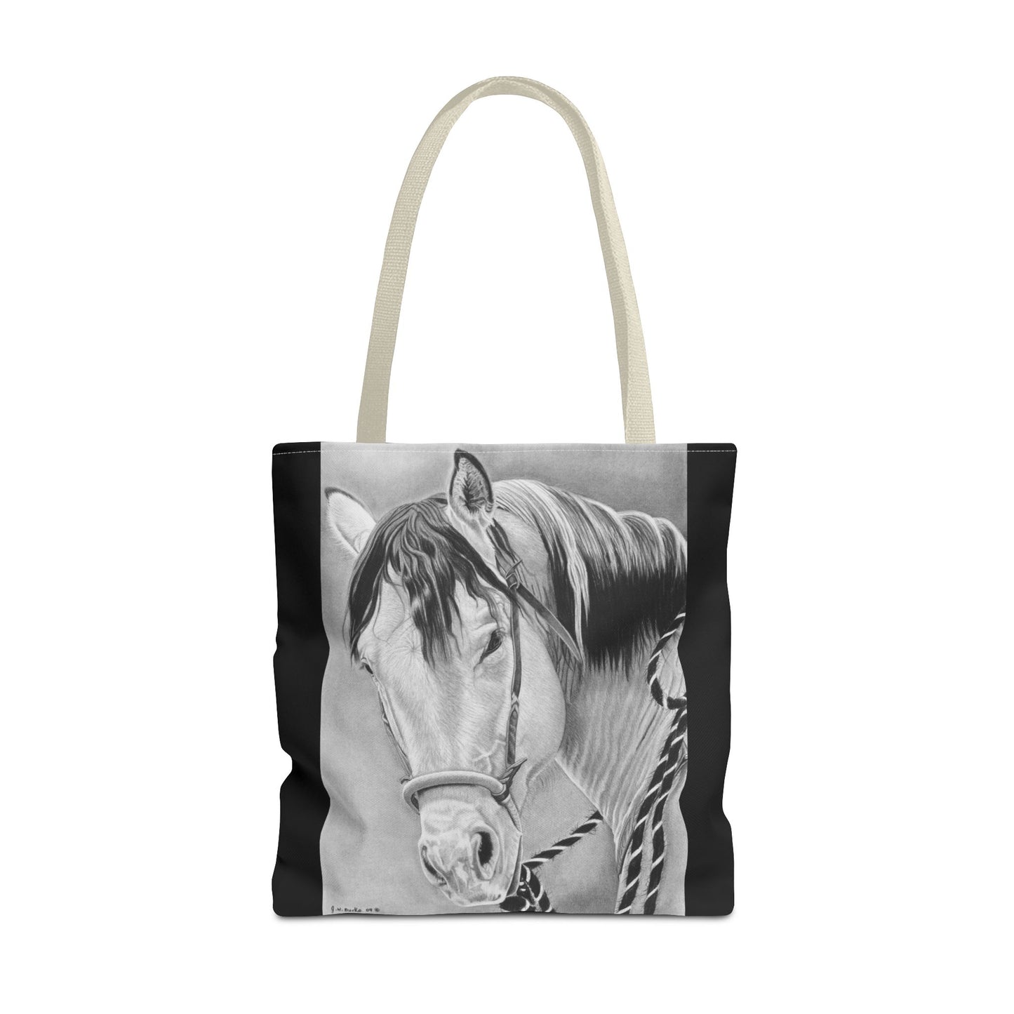 Tote Bag, Western Style Shopping Tote, Equestrian Gift, Farmhouse Decor, Horse Lover Accessory
