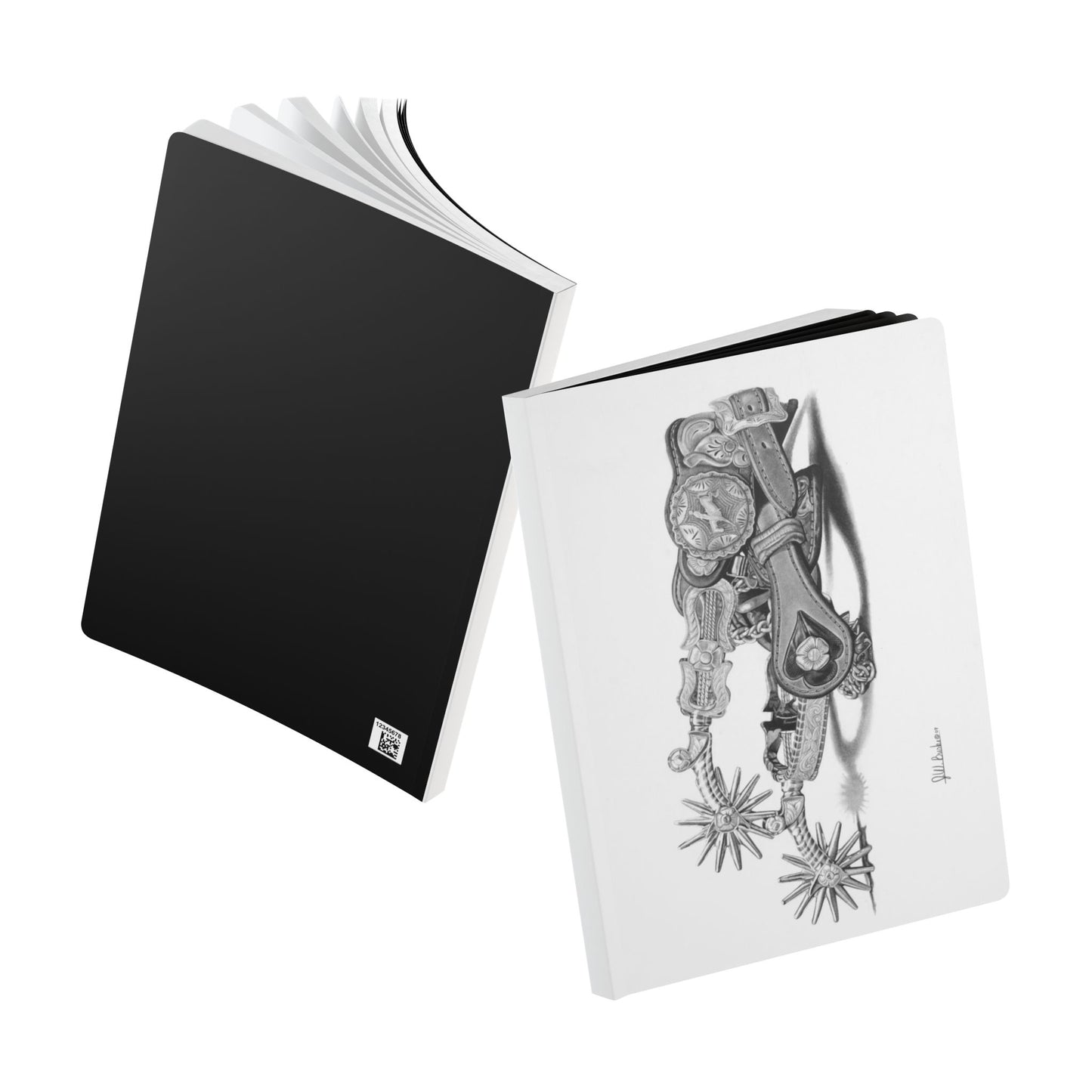 Softcover Journal, Notebook for Writing, Artistic Gift, Travel Journal, Eco-Friendly Stationery, Unique Artwork