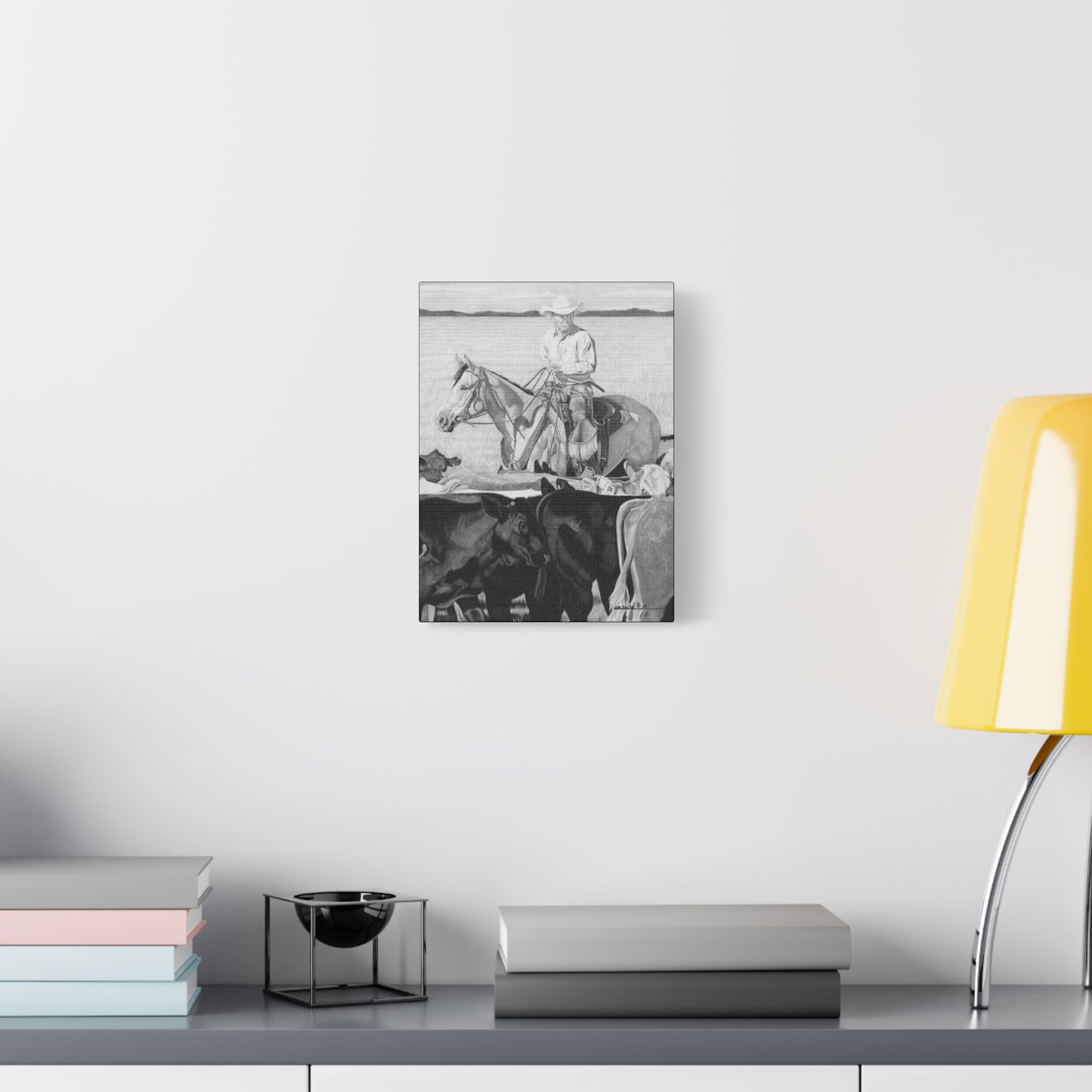 western art on canvas, home decor
