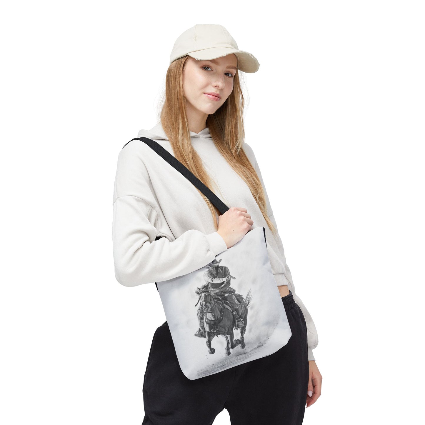 "Bandit " Tote Bag, Western Style Shopping Tote, Equestrian Gift, Farmhouse Decor, Horse Lover Accessory